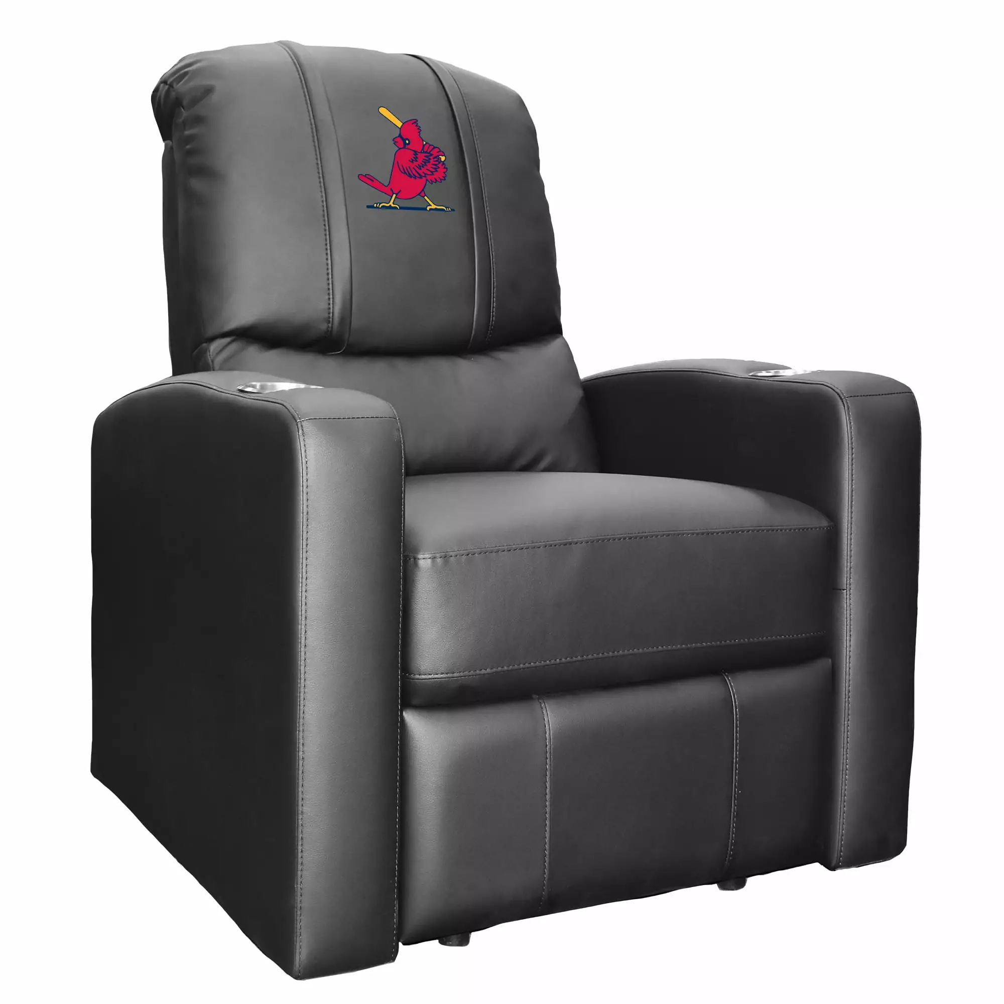 Black St. Louis Cardinals Stealth Manual Recliner - MLB Fan Chair DreamSeat
