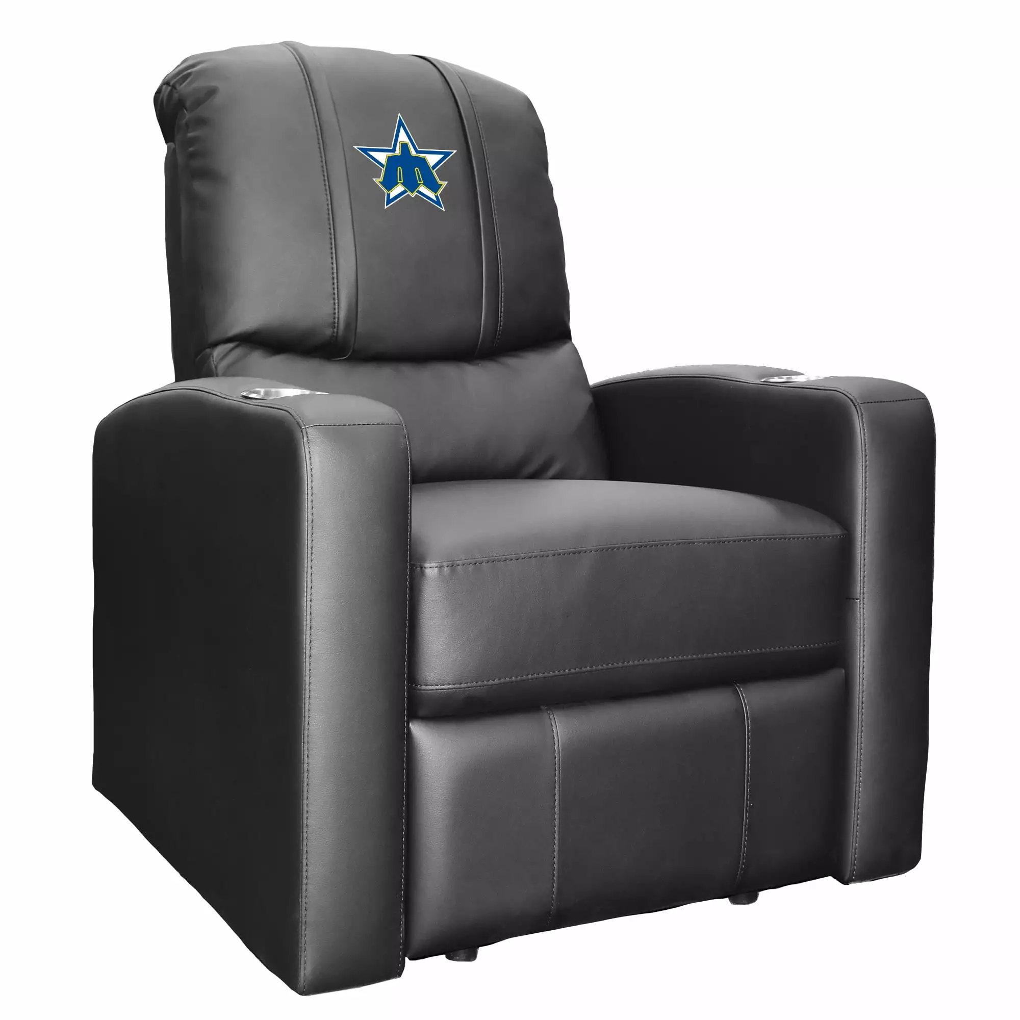Black Seattle Mariners Stealth Manual Recliner - MLB Fan Chair DreamSeat
