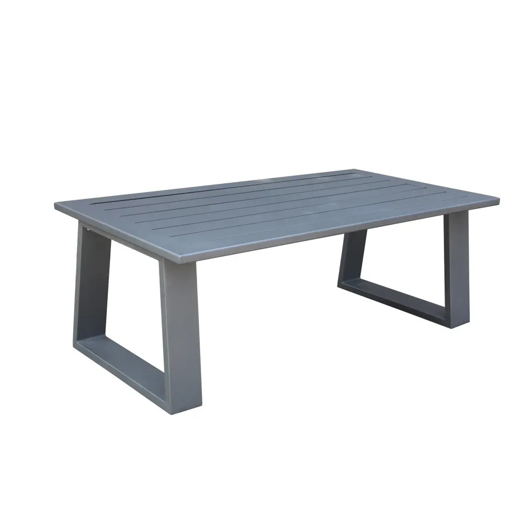 Coffee Table Powder Pewter Pewter Aluminum Modern Design gathercraft