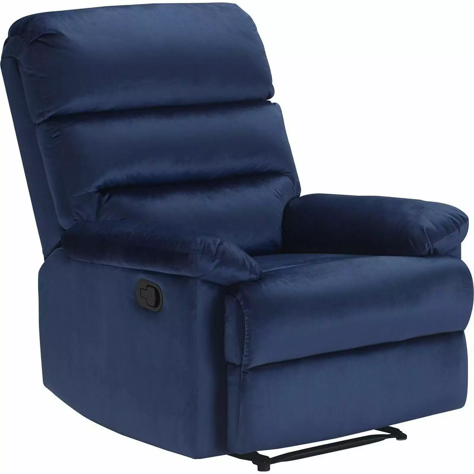 Pemberly Row Modern Davis Recliner Chair Blue