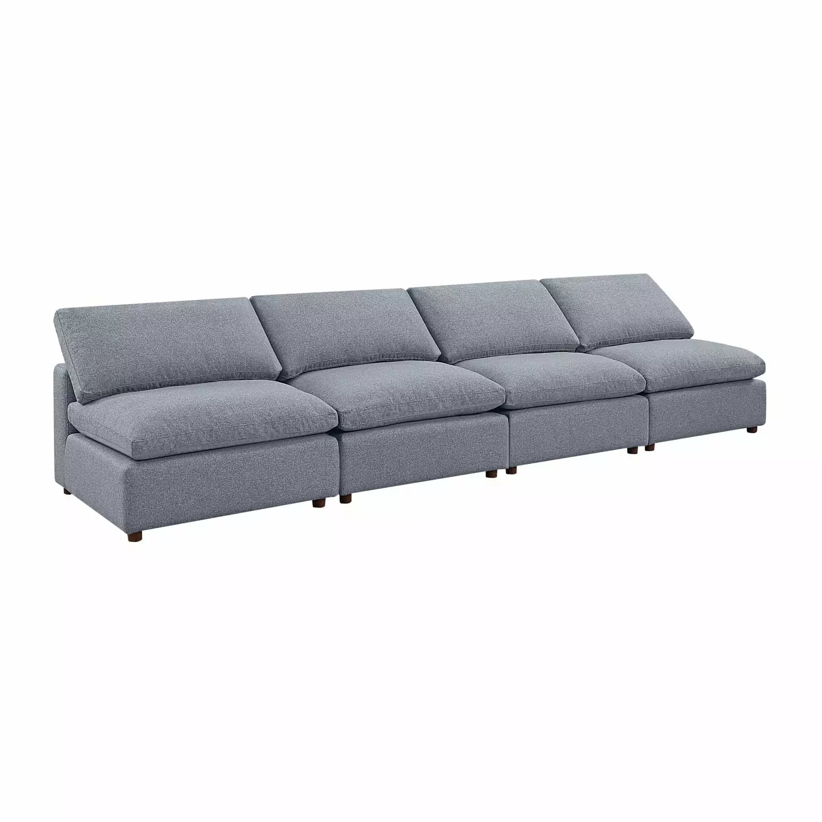 Miekor Furniture Modern Modular Sectional Sofa Set Grey Self-Customization Design