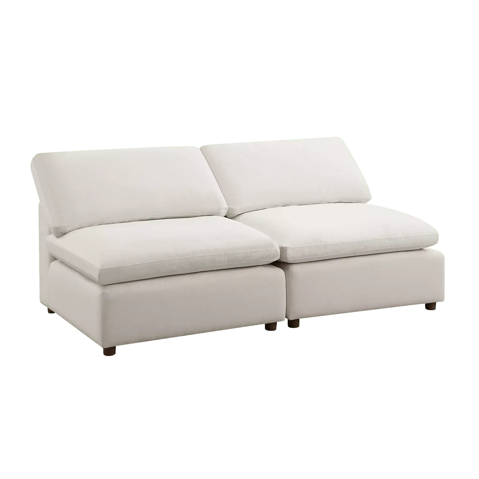 Miekor Furniture Modern White Modular Sectional Sofa Set Self-Customization Design 00177