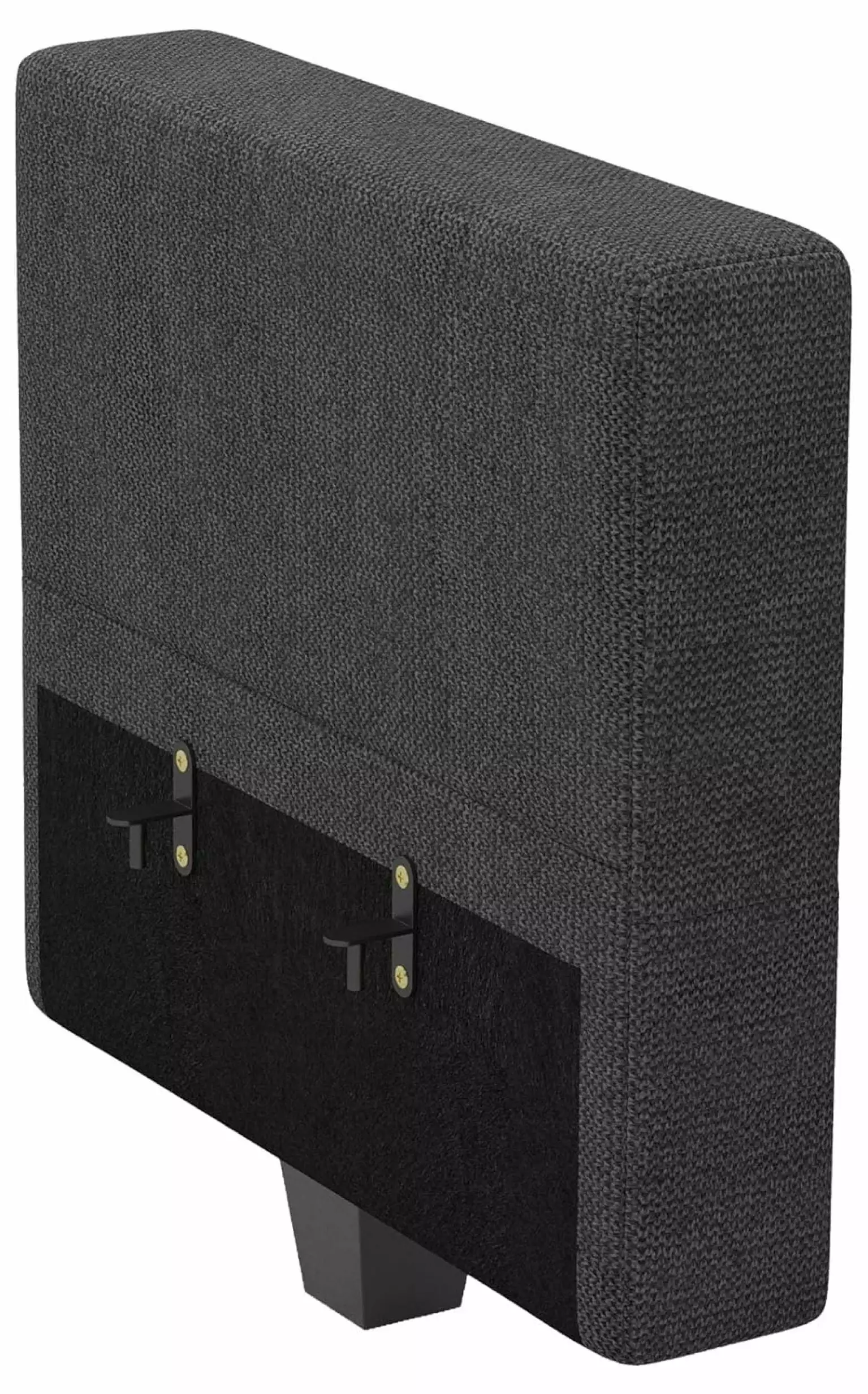 Superwum Foldable Backrest Module Modular Sectional Sofa Dark Grey