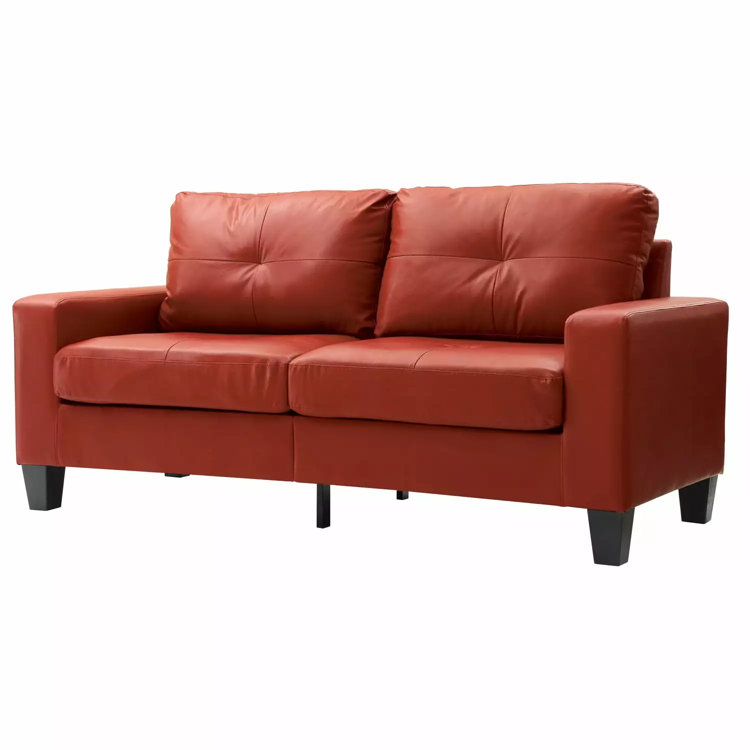 HomeStock Retro Renaissance Modular Sofa Vibrant Red - Perfect Modern Living Rooms