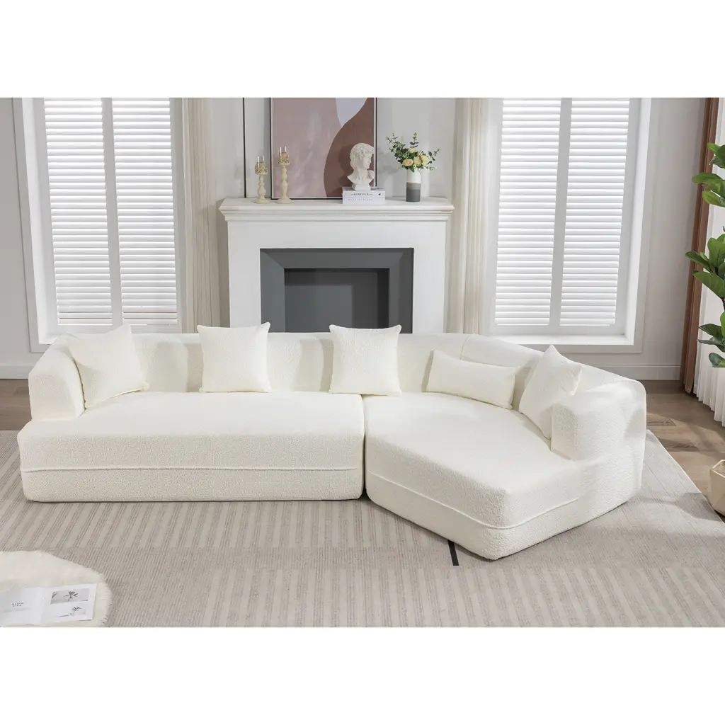 Enhanced Extended Edition Modular Sofa Modern Minimalist Style wf-furniture