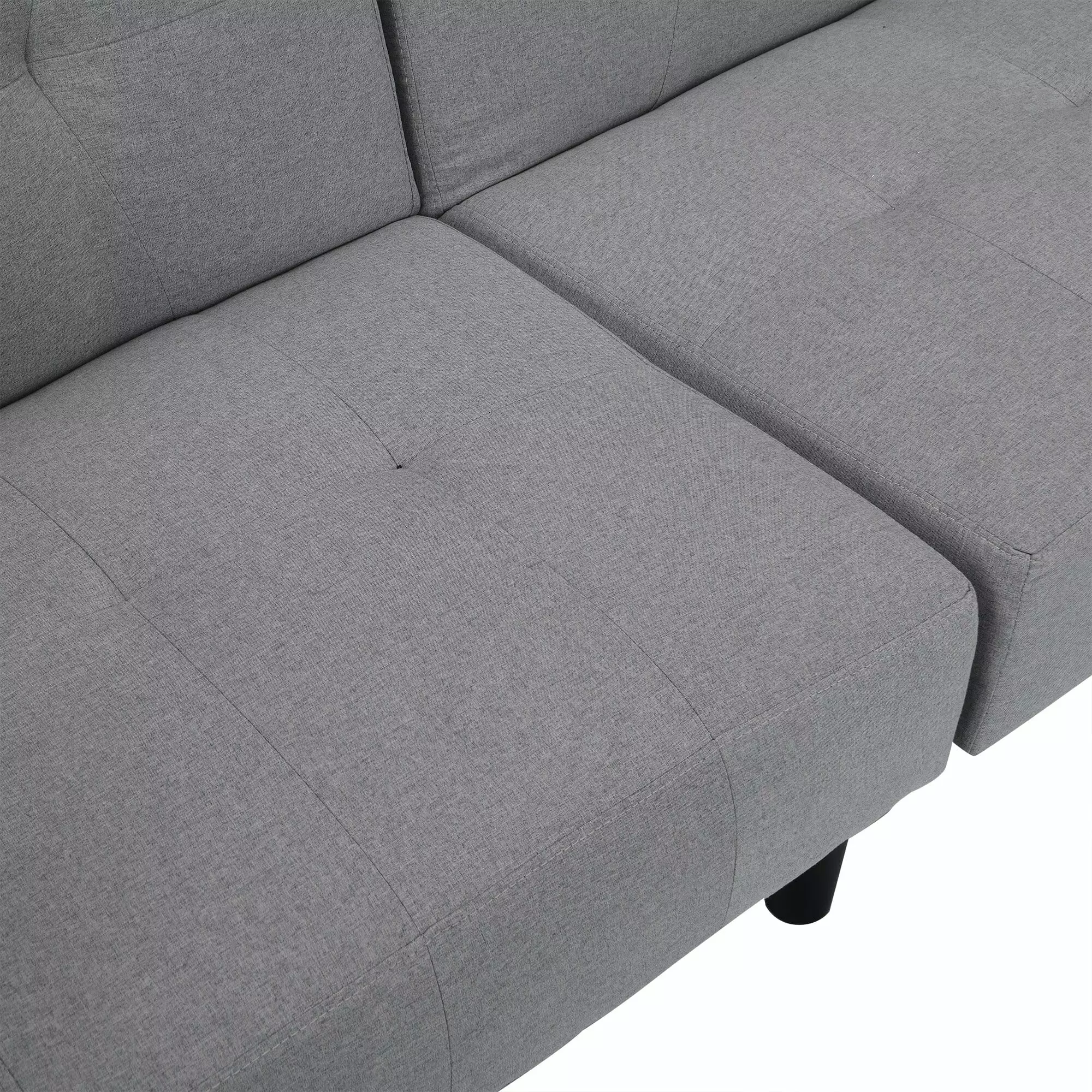 Gray Folding Ottoman Multifunctional Lounging Sofa Bed Stereo Bed Bath & Beyond
