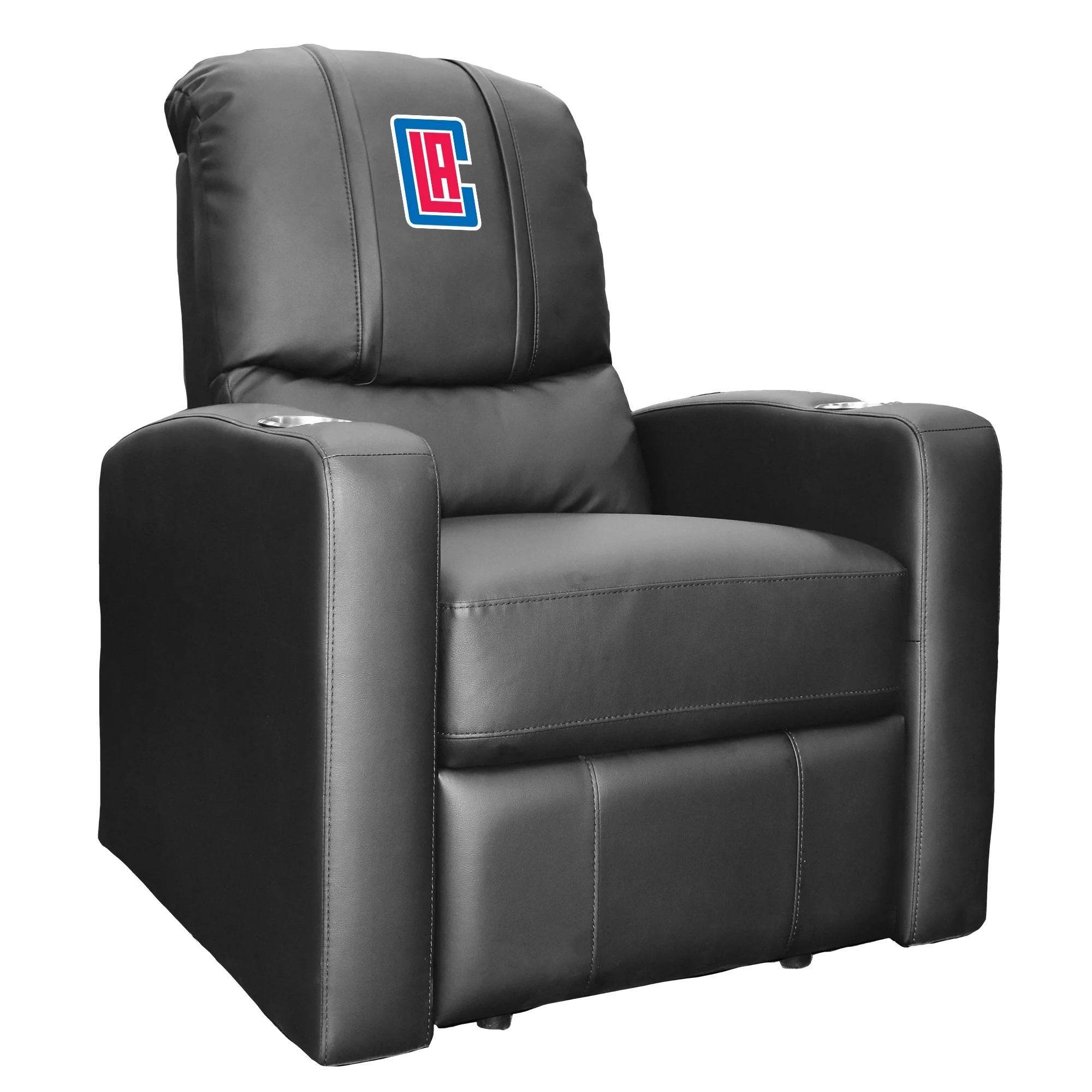DreamSeat LA Clippers Logo Team Stealth Recliner - NBA Themed Comfort Chair