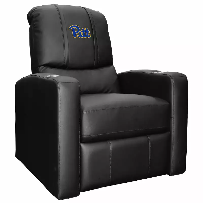 Pittsburgh Panthers Logo Stealth Recliner Zipper System - NCAA Themed Comfort Chair DreamSeat