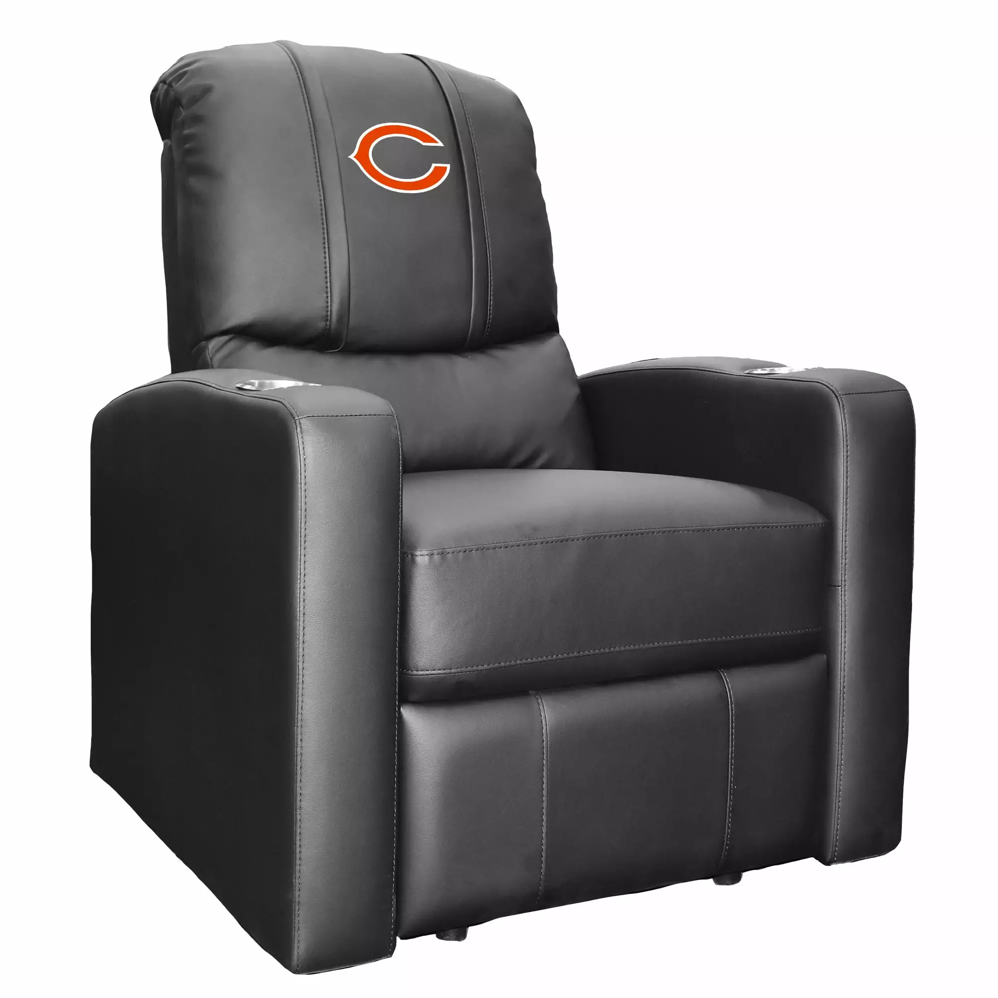 Chicago Bears Primary Logo Stealth Recliner Zipper System DreamSeat