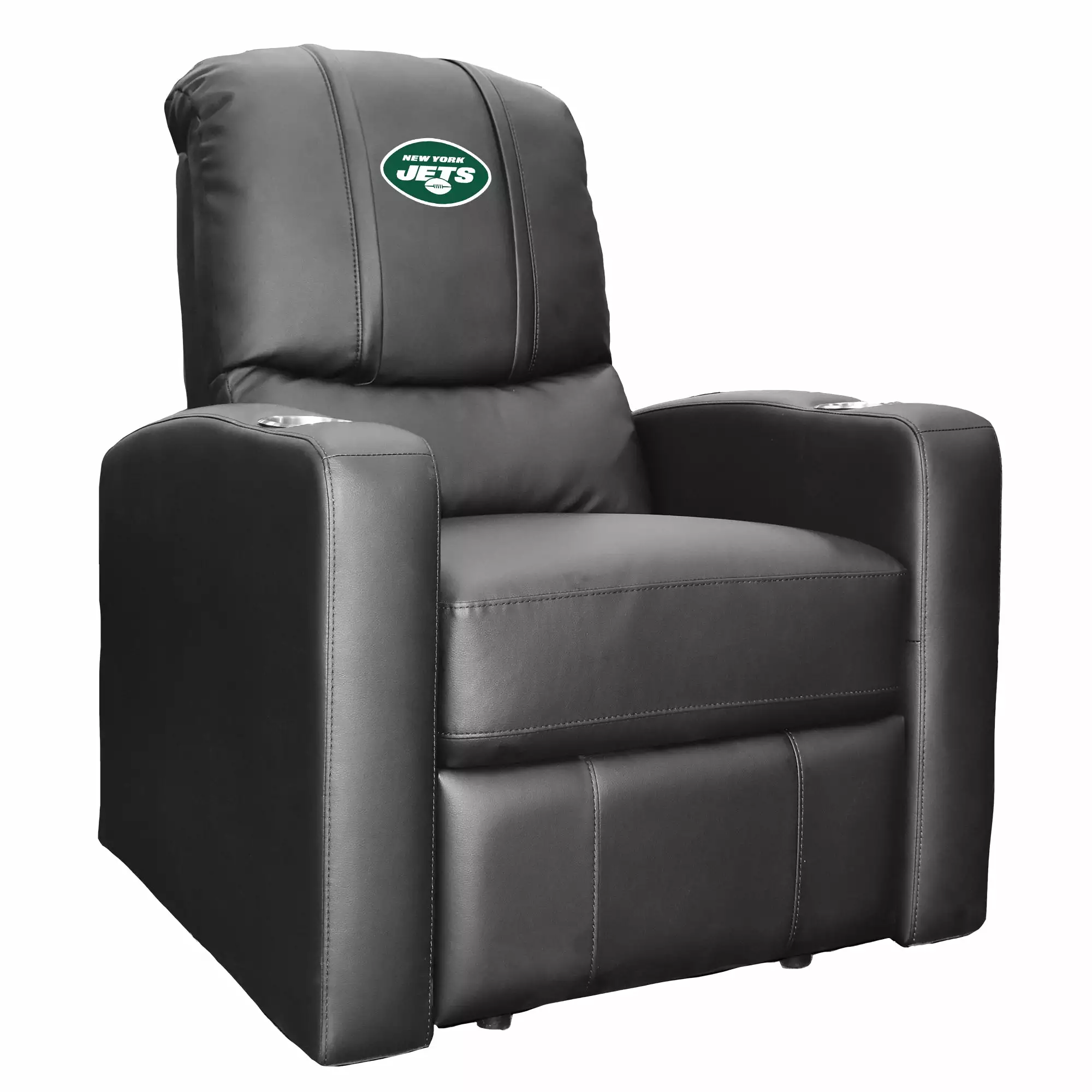 New York Jets Primary Logo Stealth Recliner Zipper System DreamSeat