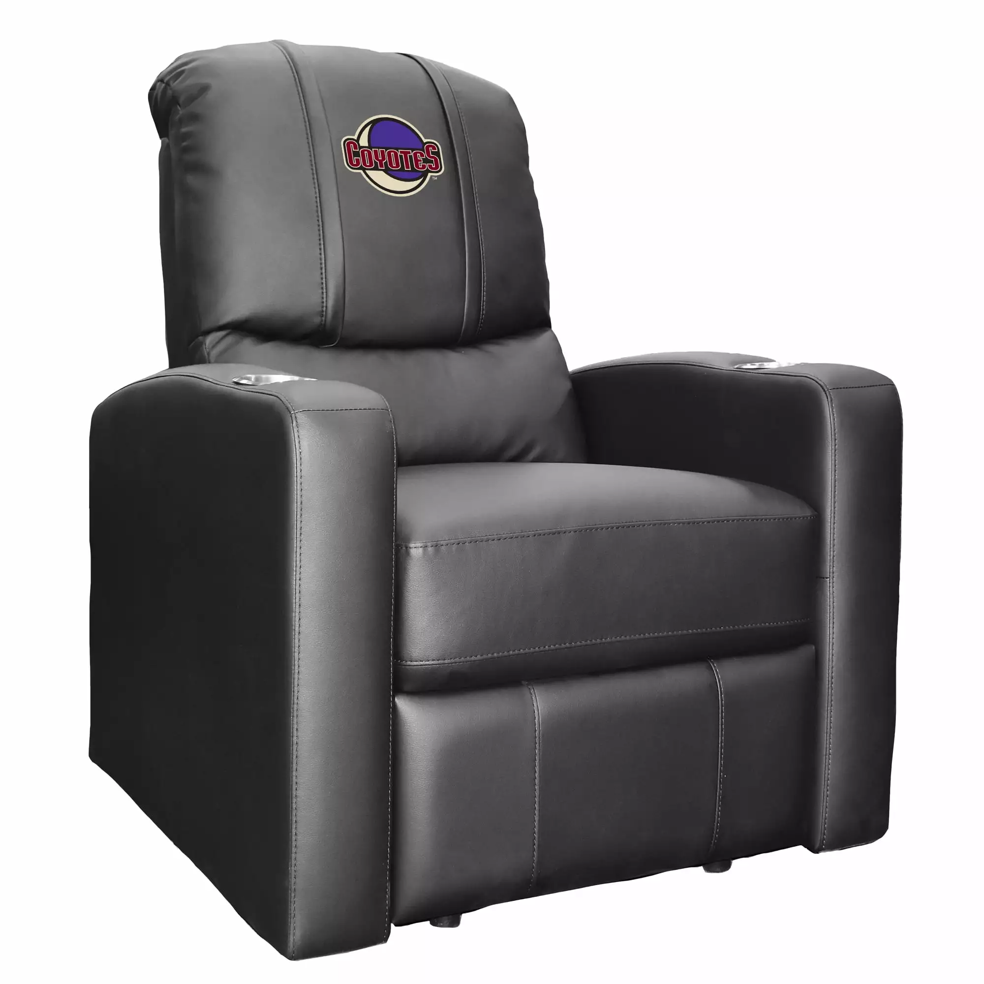 Black Arizona Coyotes Alternate Logo Stealth Manual Recliner - NHL Fan Chair DreamSeat
