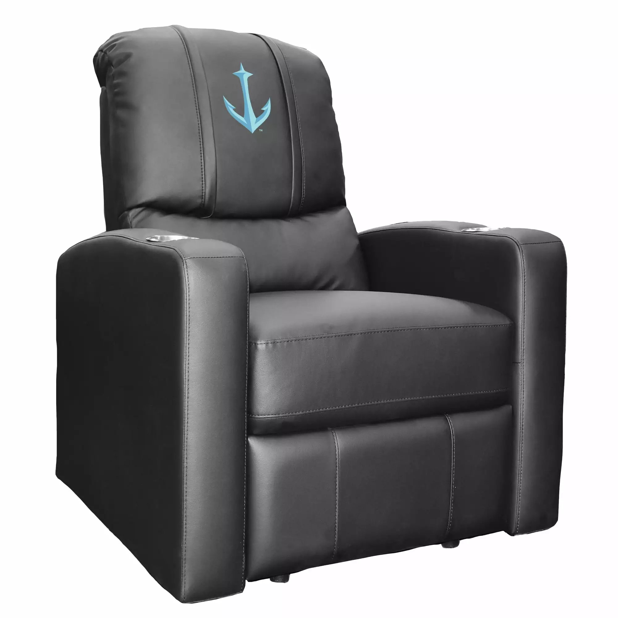 Black Seattle Kraken Logo Stealth Manual Recliner - NHL Fan Chair DreamSeat