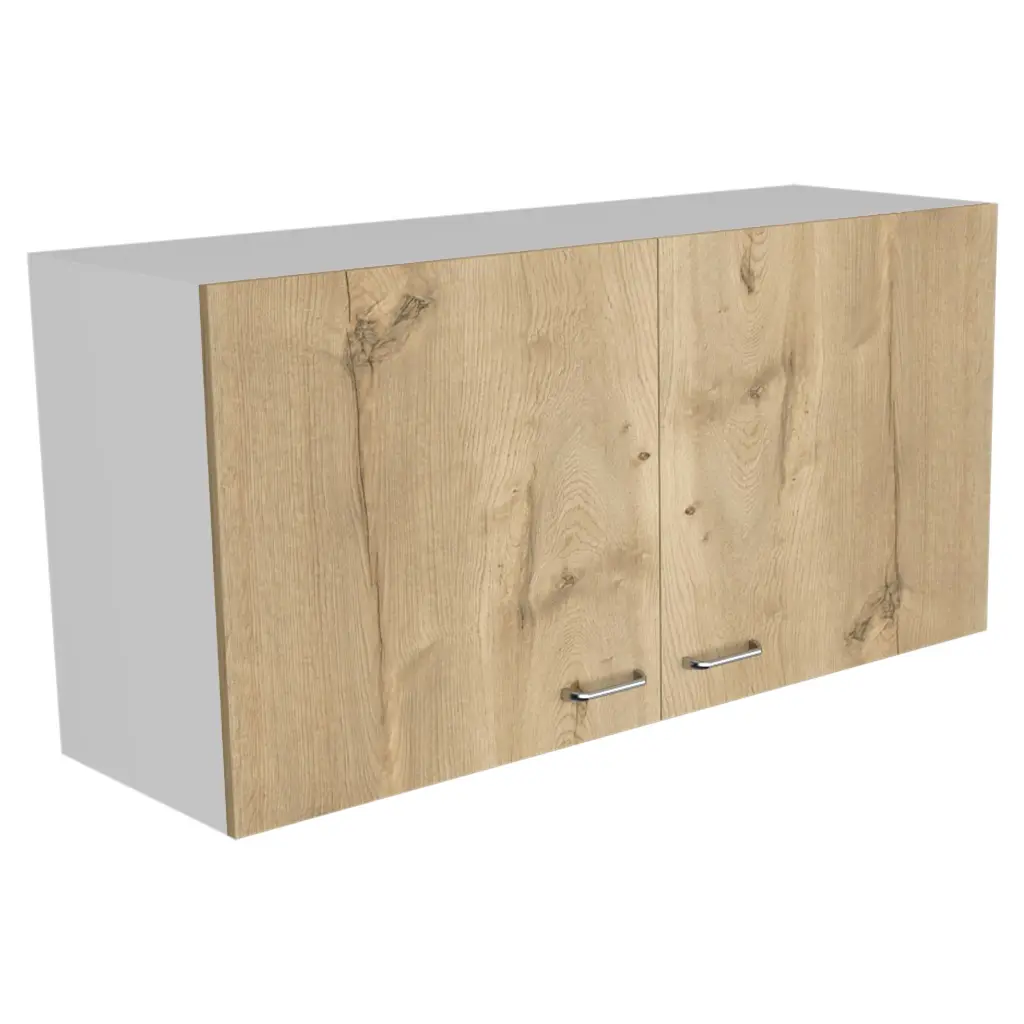 Oklahoma Nightstand Two Drawers and One Shelf Beige MDF Engineered Wood fm furniture