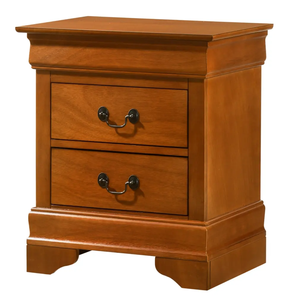 Louis Philippe G02160 Oak Nightstand Particle Board glory furniture
