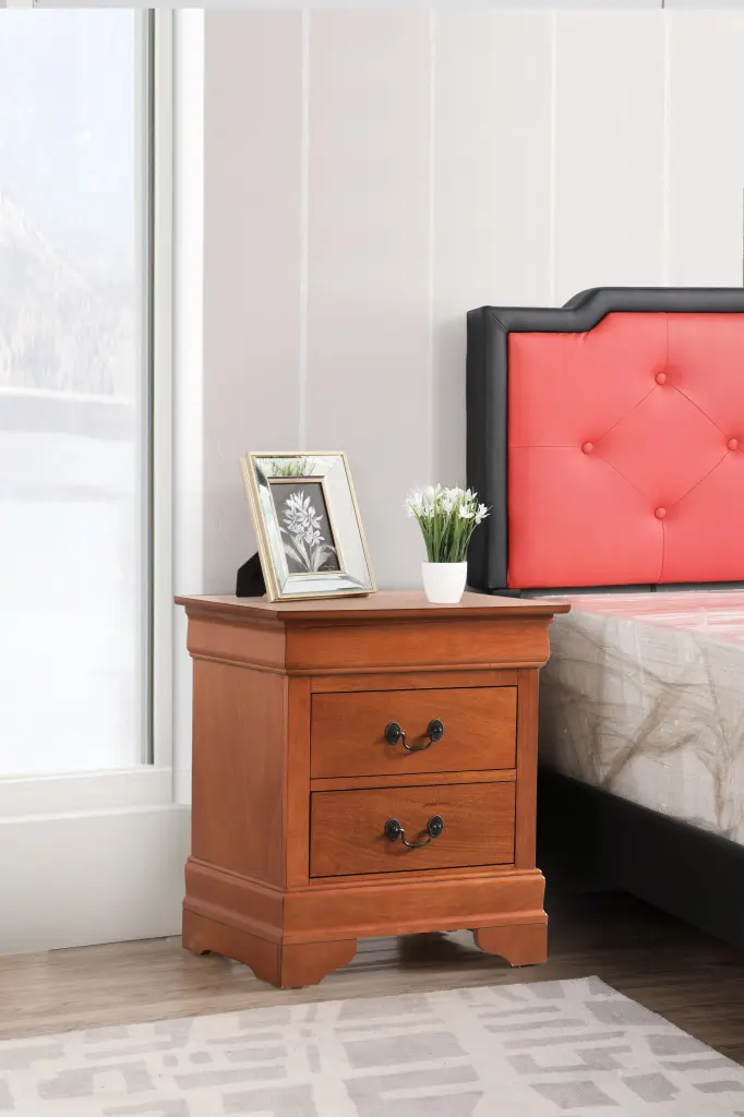 Louis Phillipe G3160 Nightstand Oak Particle Board glory furniture