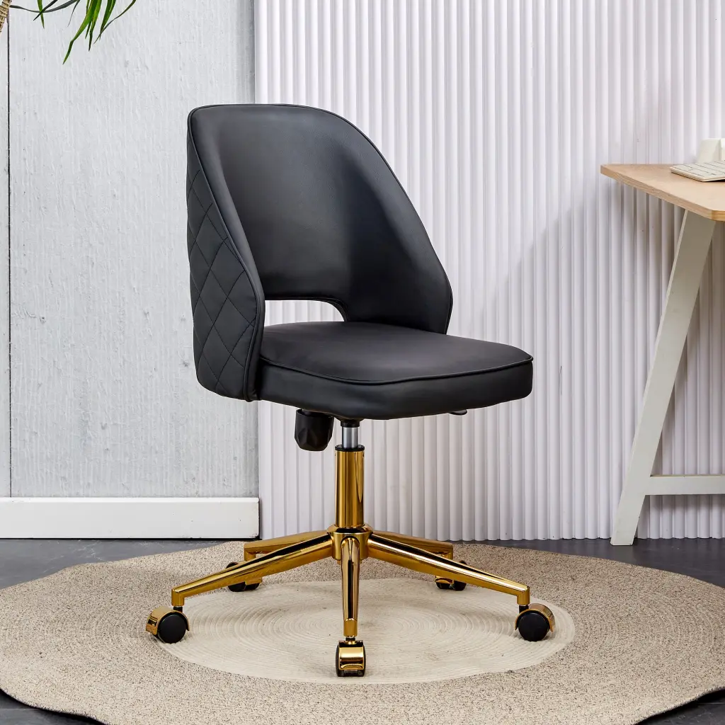 Modern Houtilizehold Pu Office Chair Adjustable 360 Swivel Chair droom w-1151