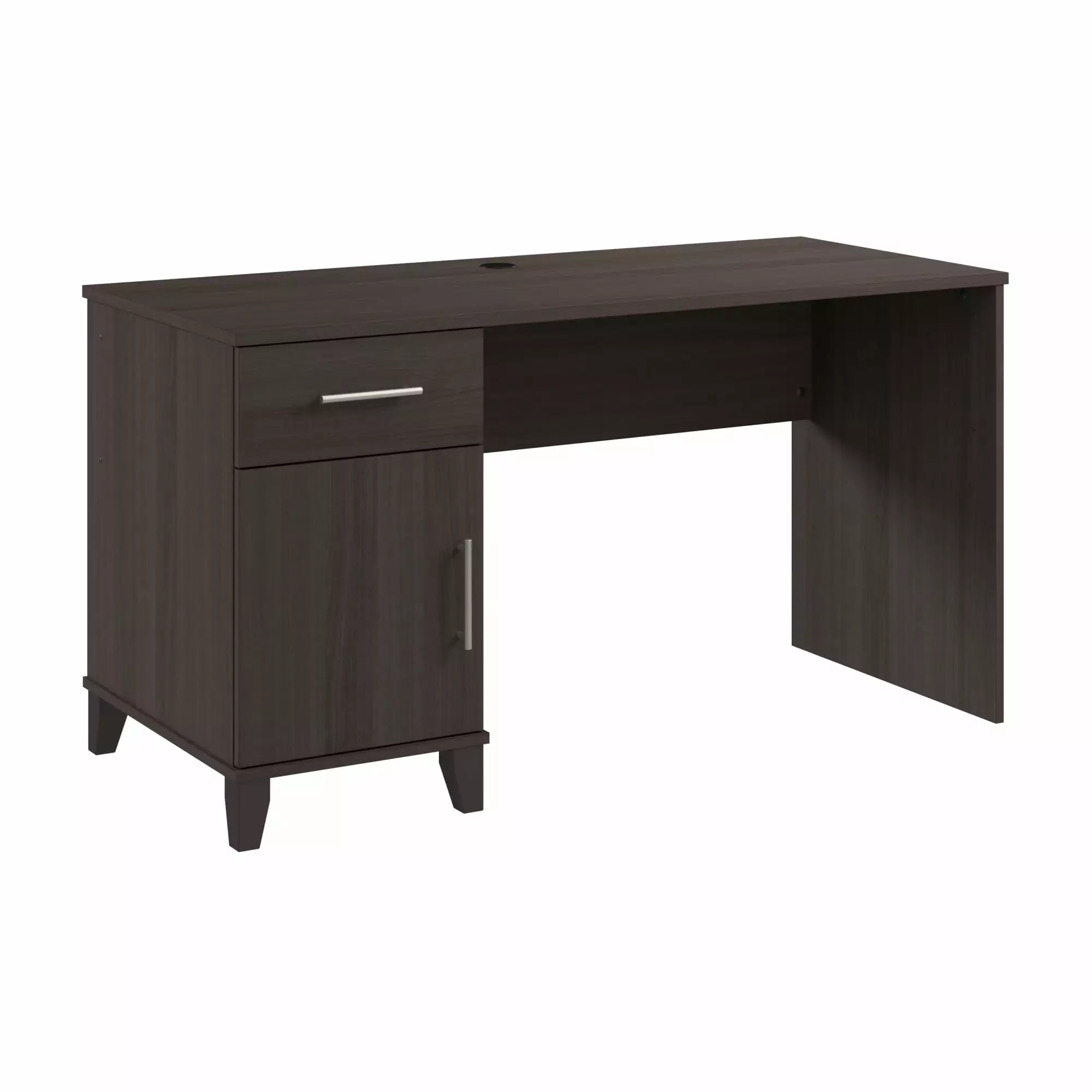 Bush Furniture Somerset 54W Office Desk Drawers Storm Gray Home Office