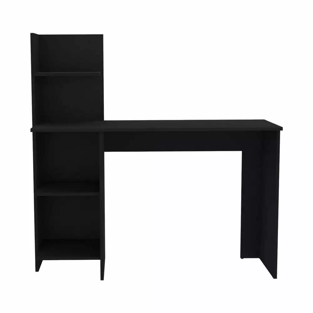 CoSoTower Desk Wichita Office Desk Black Modern Study Table Home Office