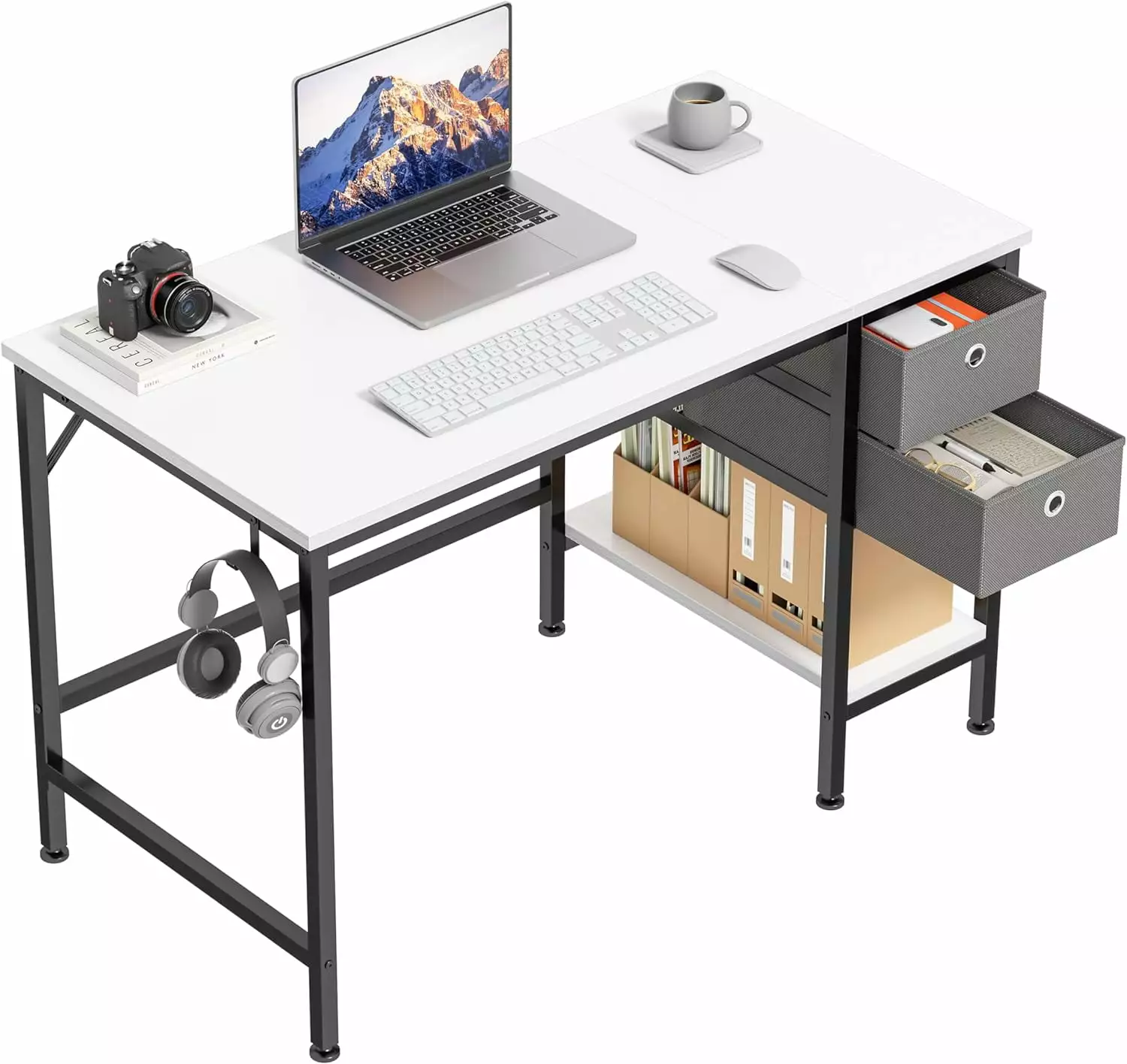 Office Desk Drawers and Storage Shelves Home Office and Study FHWM66