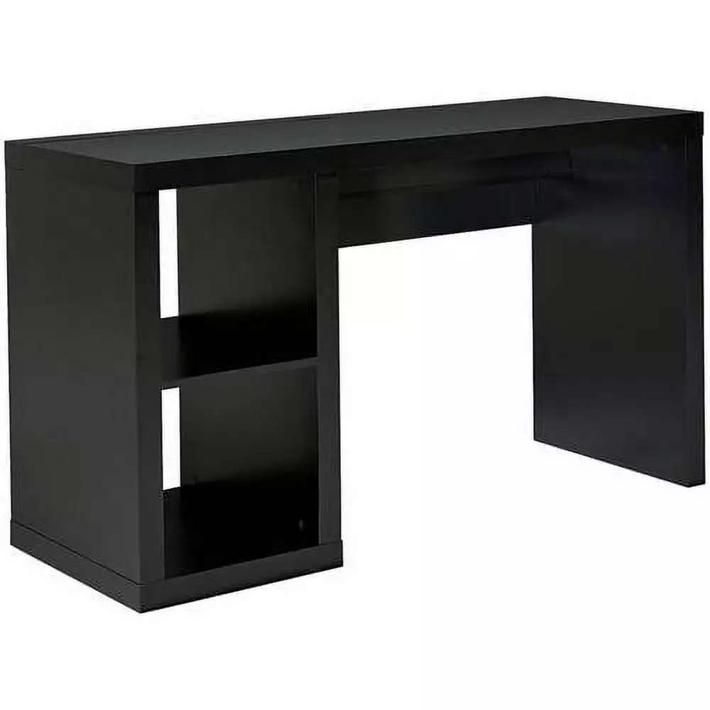 Better Homes & Gardens Cube Storage Organizer Office Desk and Mainstays 3-Piece Round Mirror Set