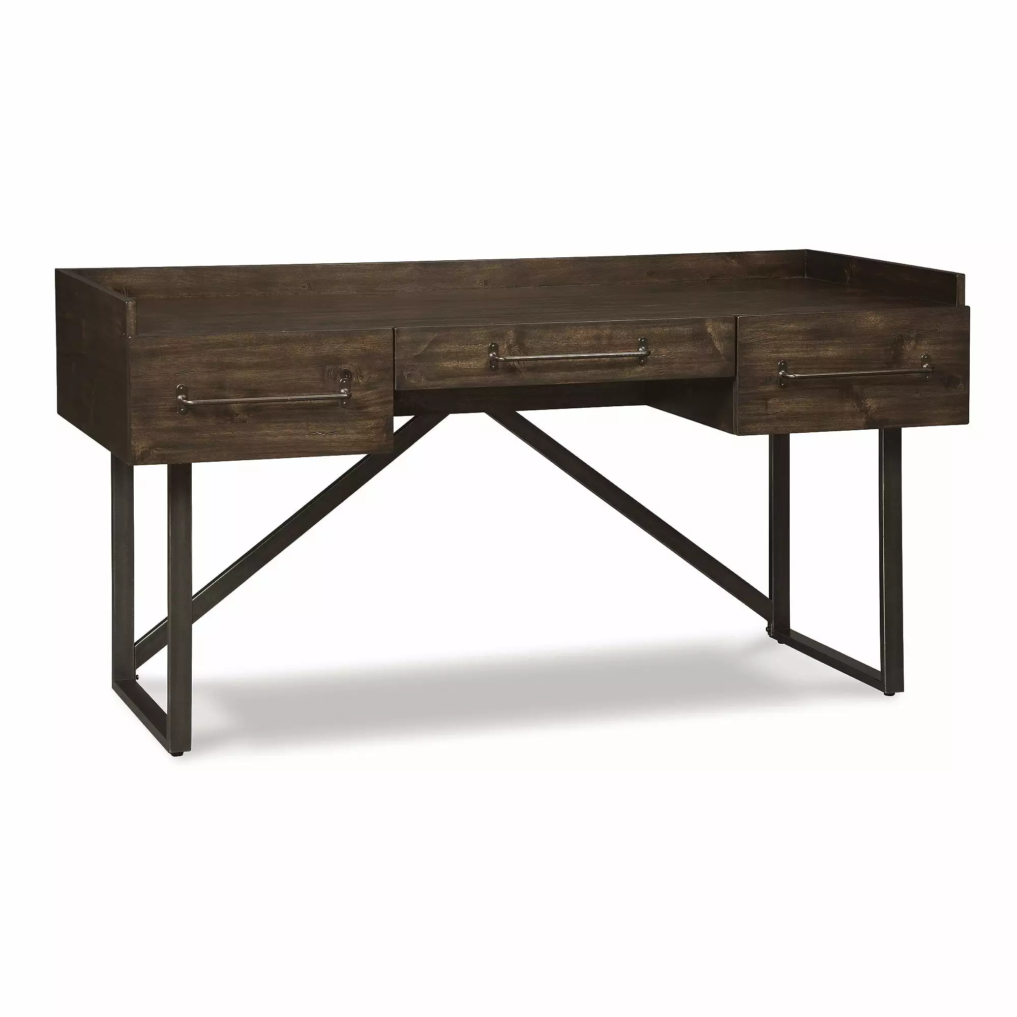 Signature Design Ashley Starmore 63 Inch Contemporary Home Office Desk Brown