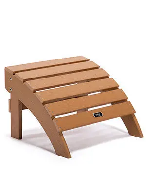 Tale Adirondack Ottoman Footstool All Weather Fade Resistant Plastic geek flagship store