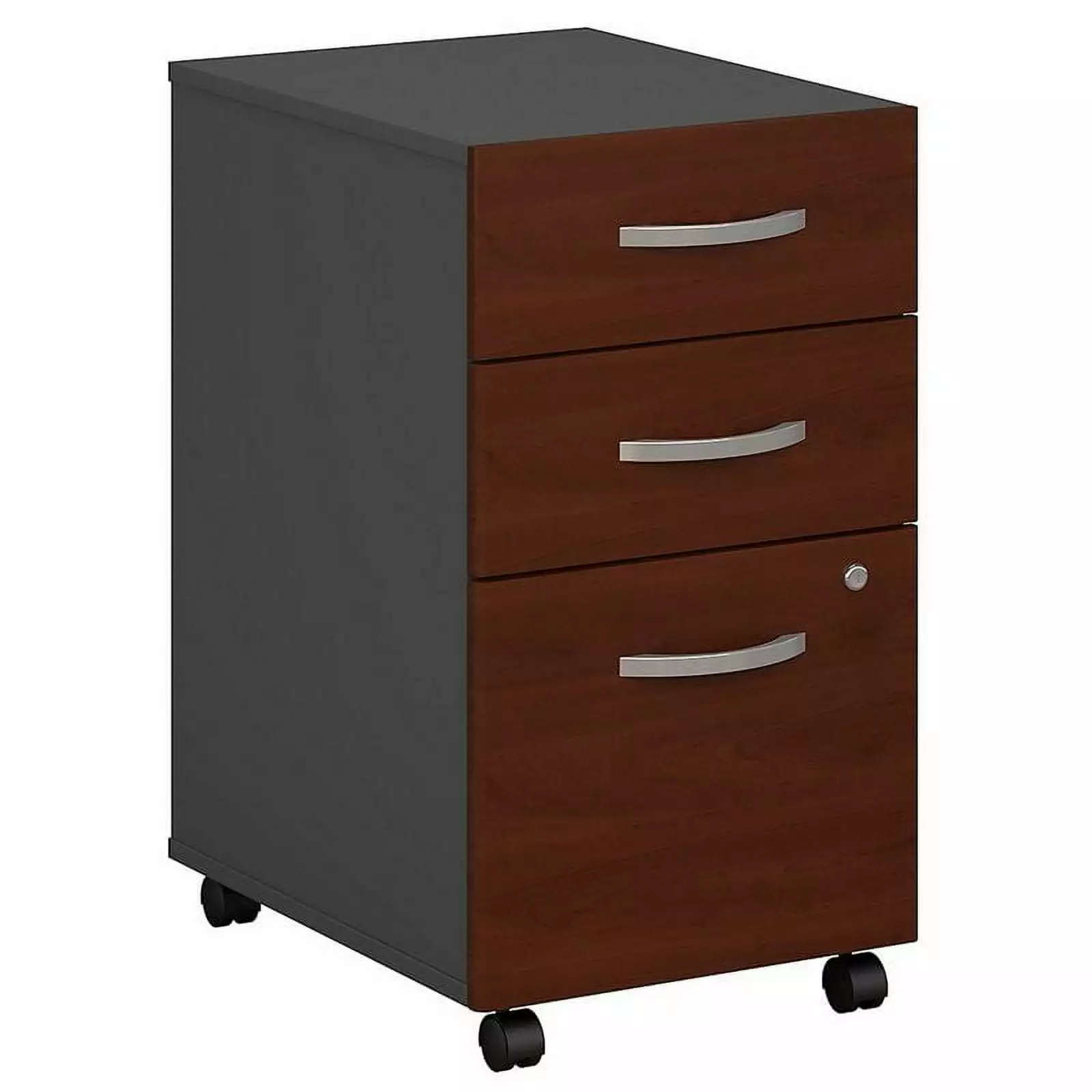 Scranton & Co Pedestal Hansen Cherry Compact File Cabinet