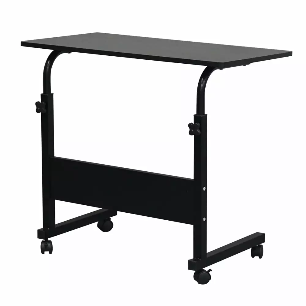 UBesGoo Laptop Table Adjustable Height Standing Computer Desk Portable Stand up Work Station Cart Tray Side Table Sofa and...