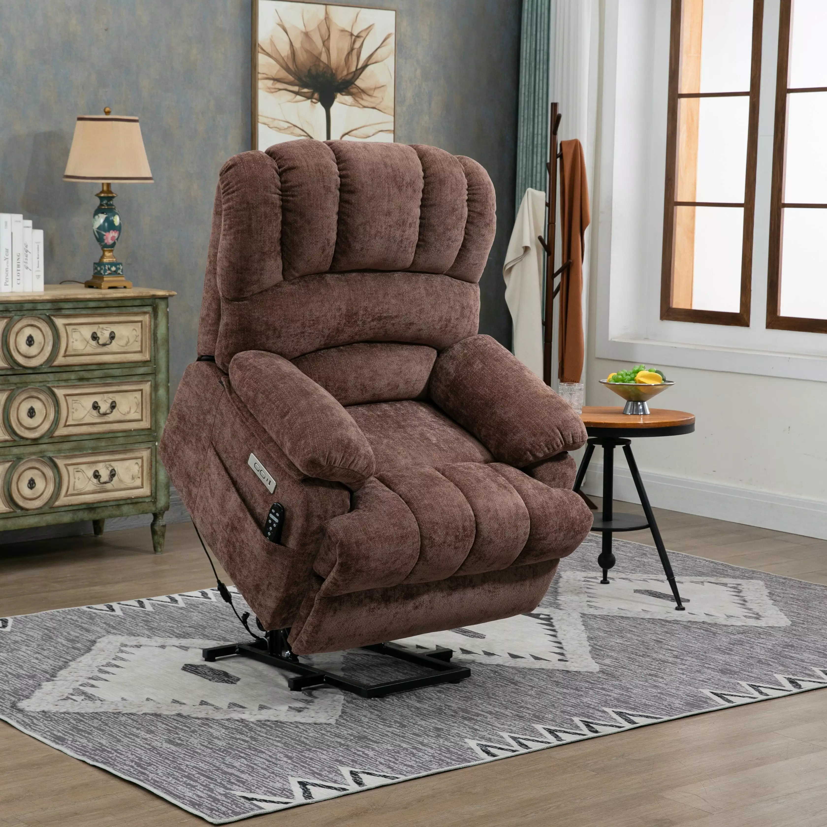 23W High Back Power Lift Recliner Chair Massage and Heating Function Bed Bath & Beyond