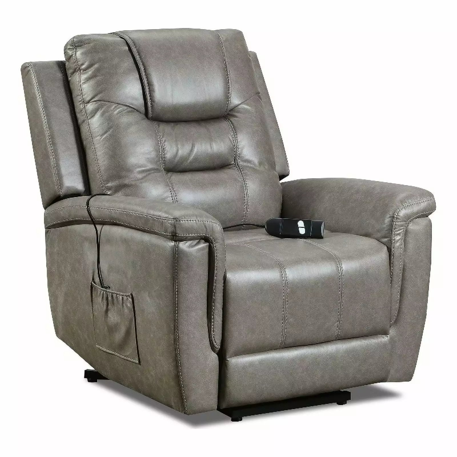 Behold Home Charlie Grey Power Lift Recliner Chair
