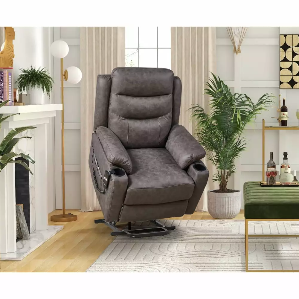 DeeHome Liyasi Electric Power Lift Recliner Chair 1 Motor and 3 Positions