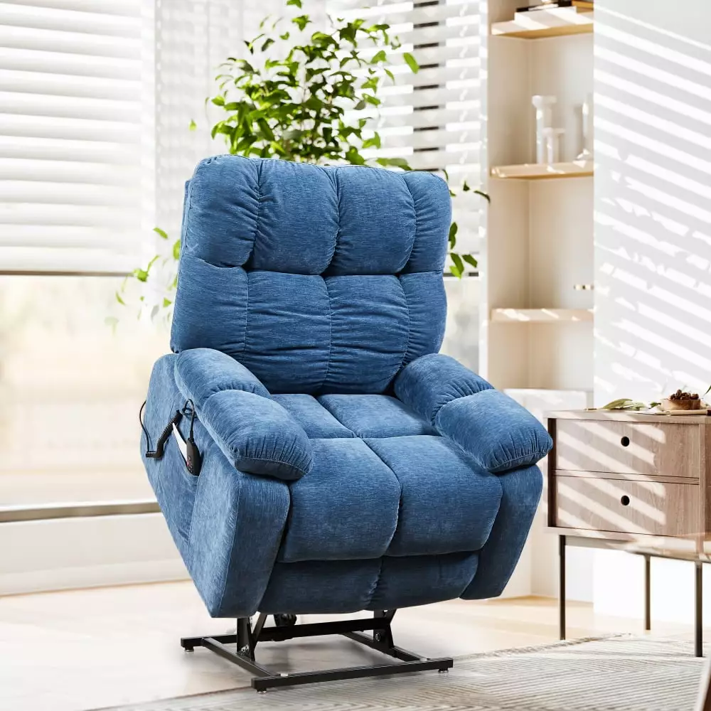 DeeHome Liyasi Electric Power Lift Recliner Airbag Massage and Heating