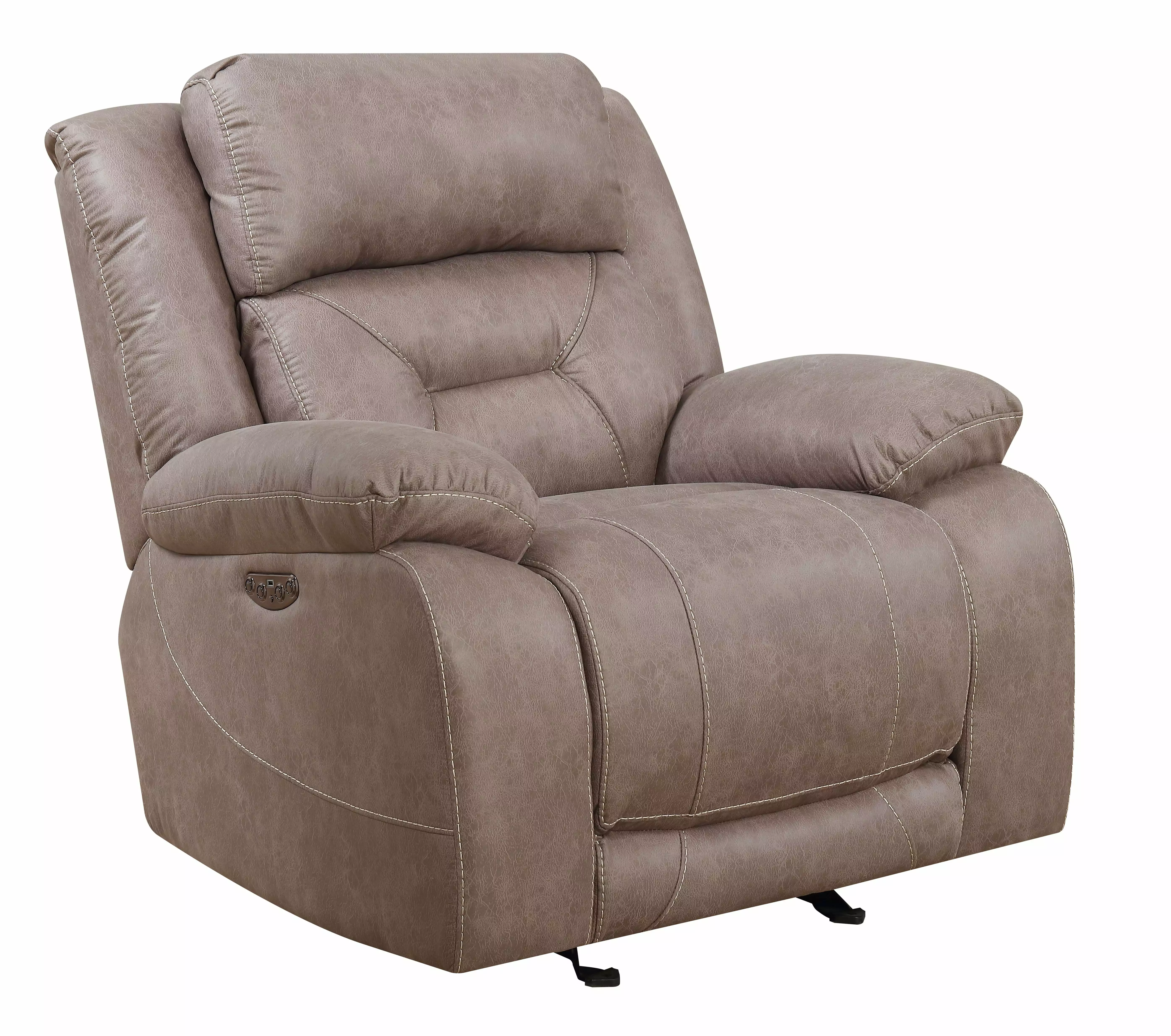 DeeHome Aria Dual Power Recliner Sand
