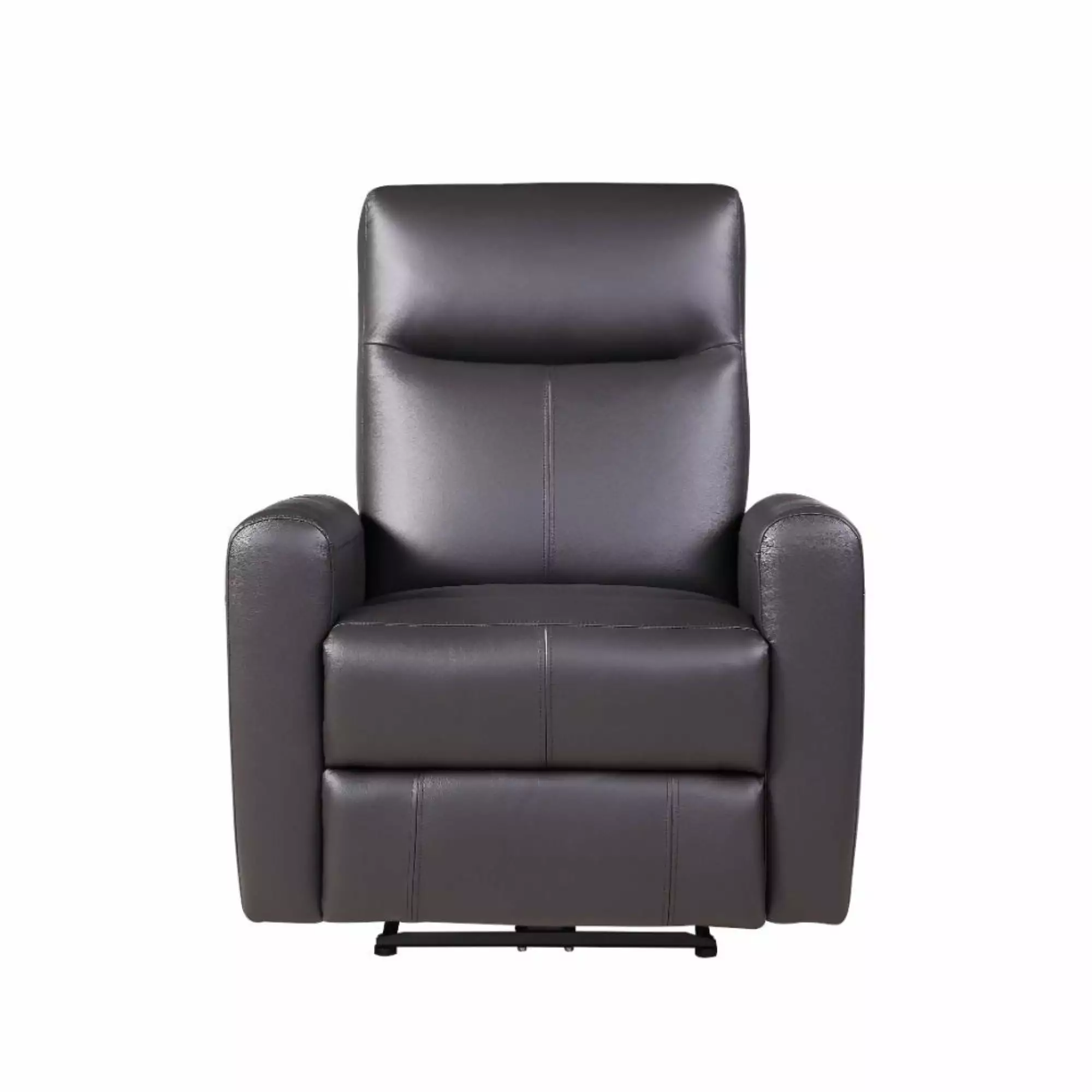 Ergode Power Motion Recliner Brown Top Grain Leather Match Living Room
