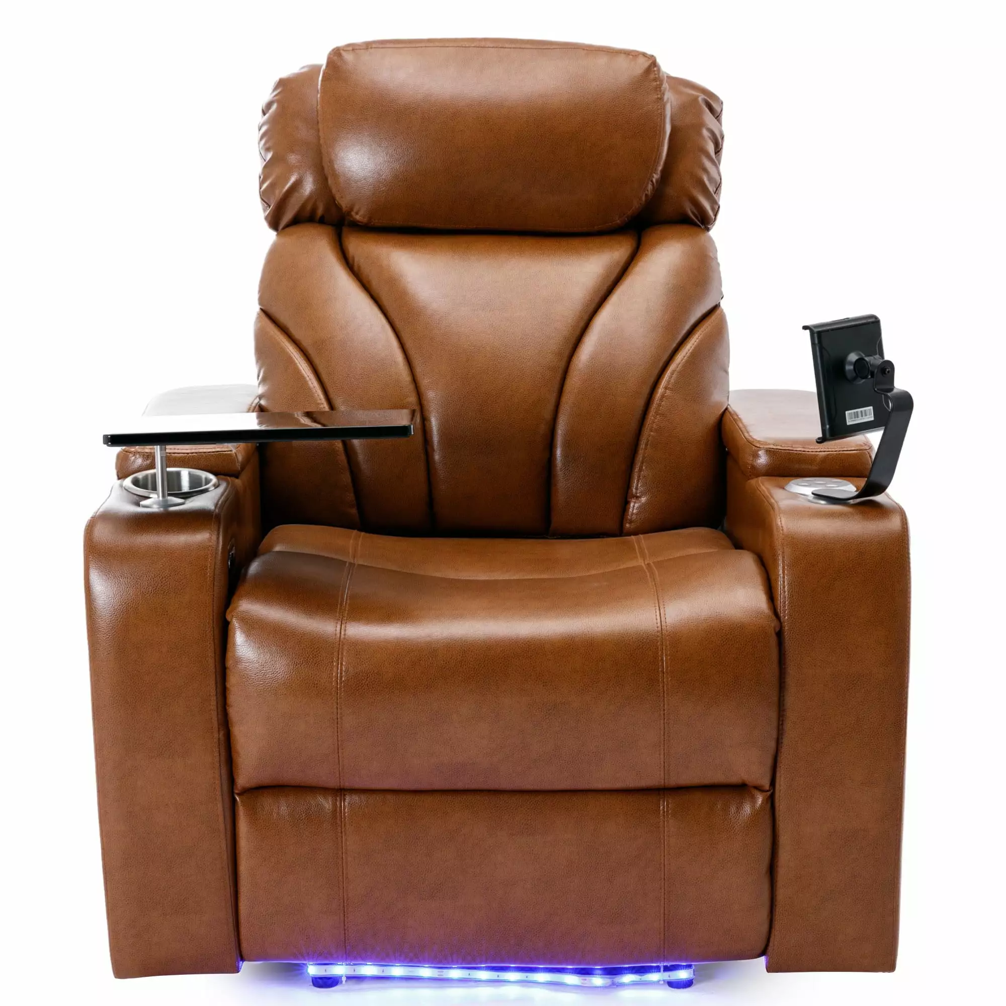 Orbit Power Motion Recliner Light Brown Relaxation and Comfort Go Green Woods