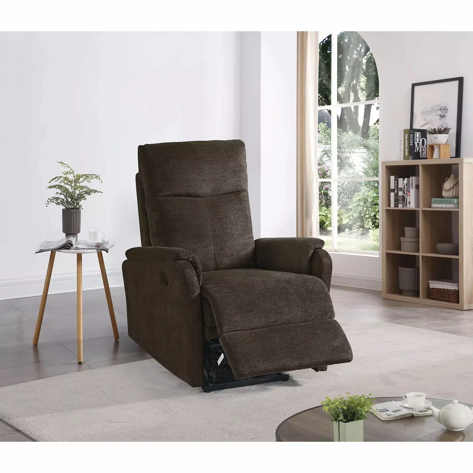 Power Recliner Chair Easy Control Big Stocks Living Room Bed Room