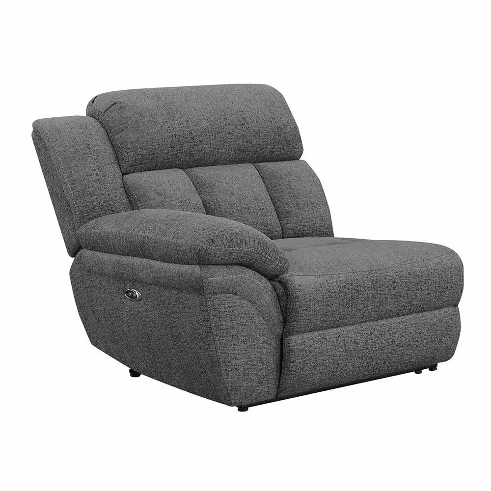 Bahrain Modular Sectional LAF Power Recliner Charcoal Coaster Company