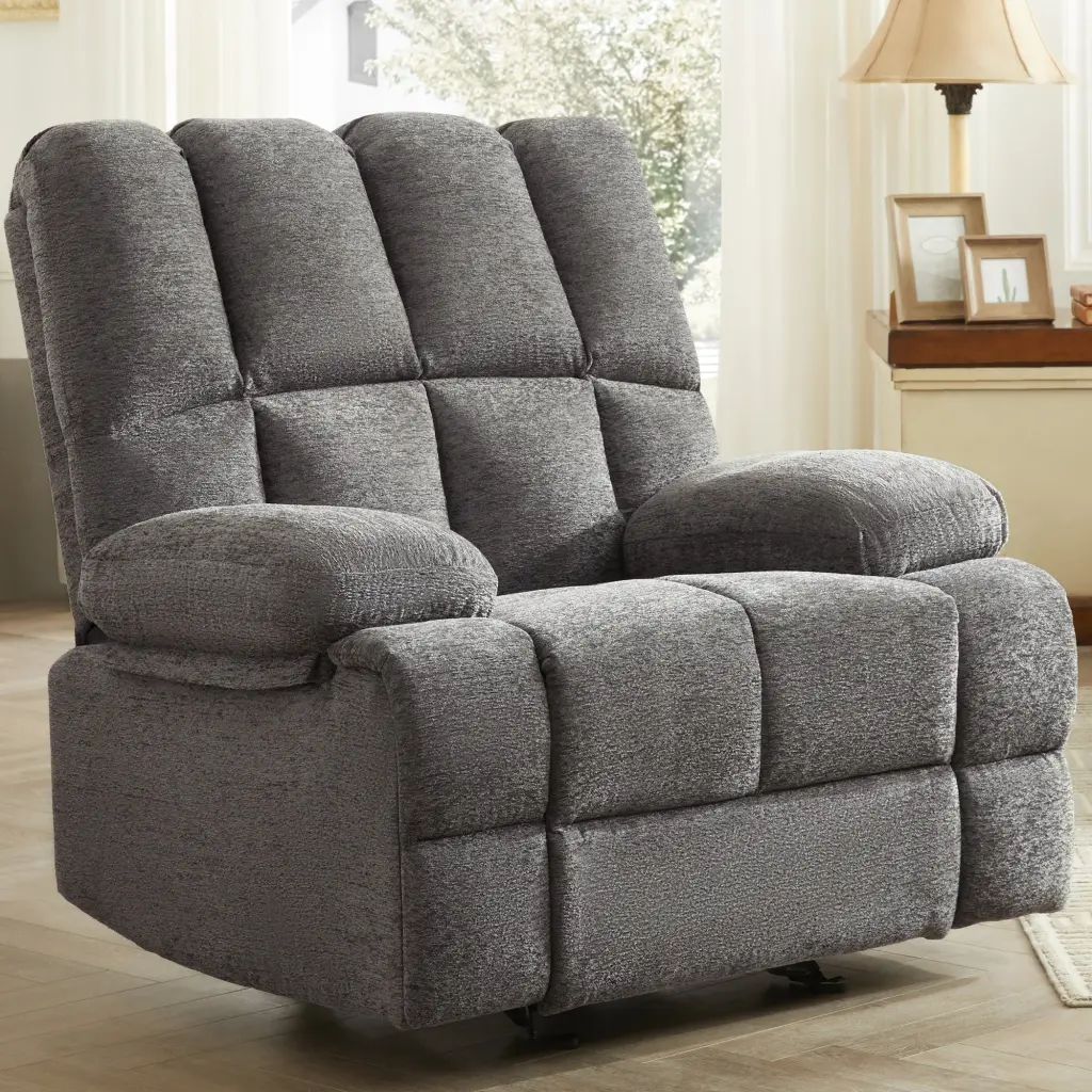 Oversize Rocker Recliner Chair Adults Extra Wide Rocking Recliner xichen indoor furniture co.- ltd