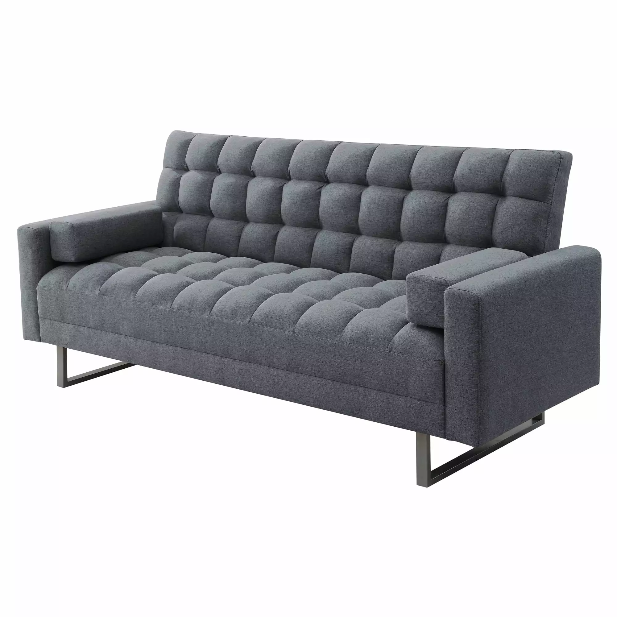 ACME Limosa Adjustable Sofa Gray - Modern Reclining Sofa Ergonomic Design Acme Furniture