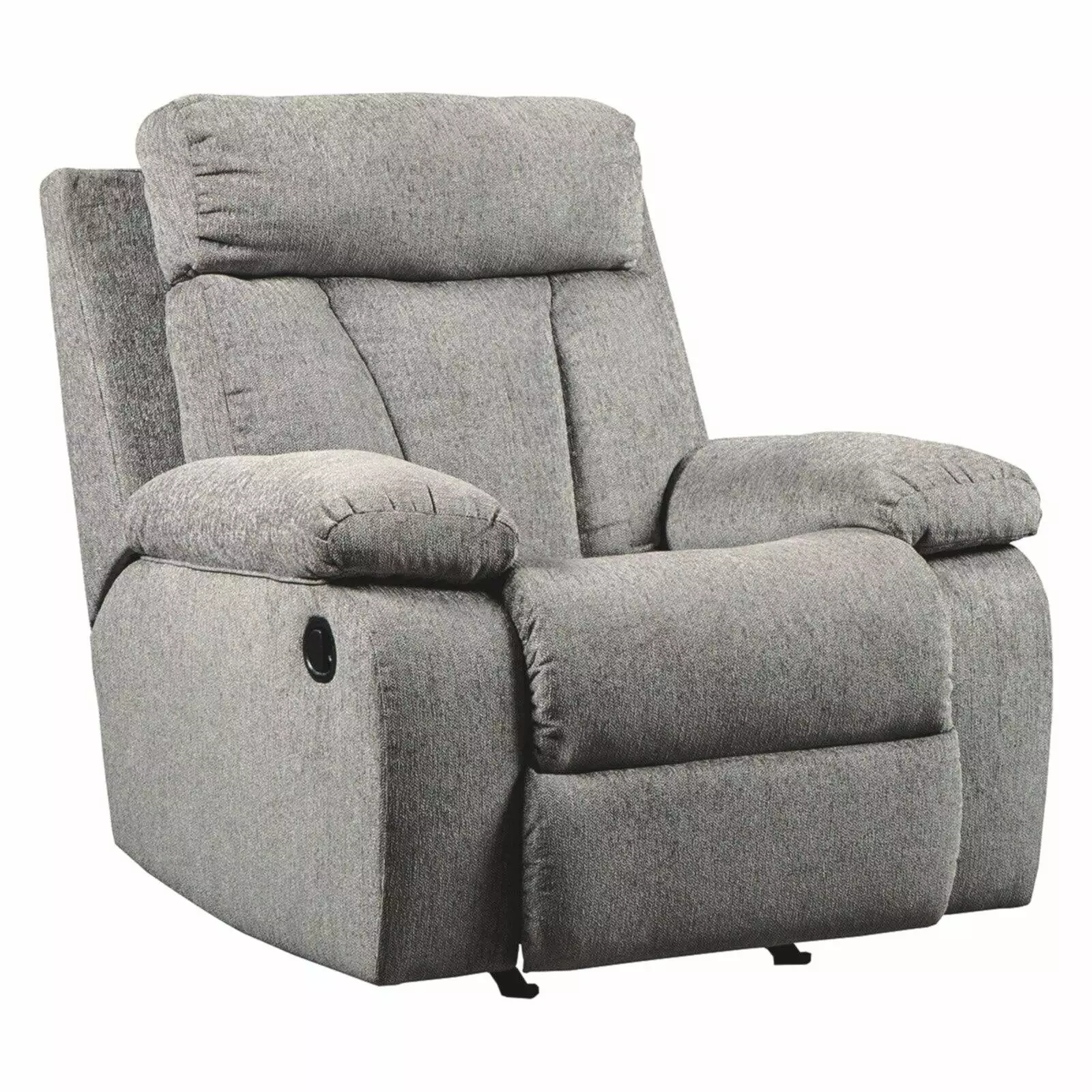 Signature Design Ashley Mitchiner Rocker Recliner Fog Ashley Furniture