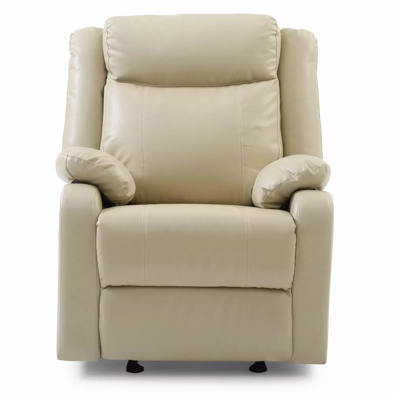 LYKE Home Putty Rocker Recliner Chair Living Room