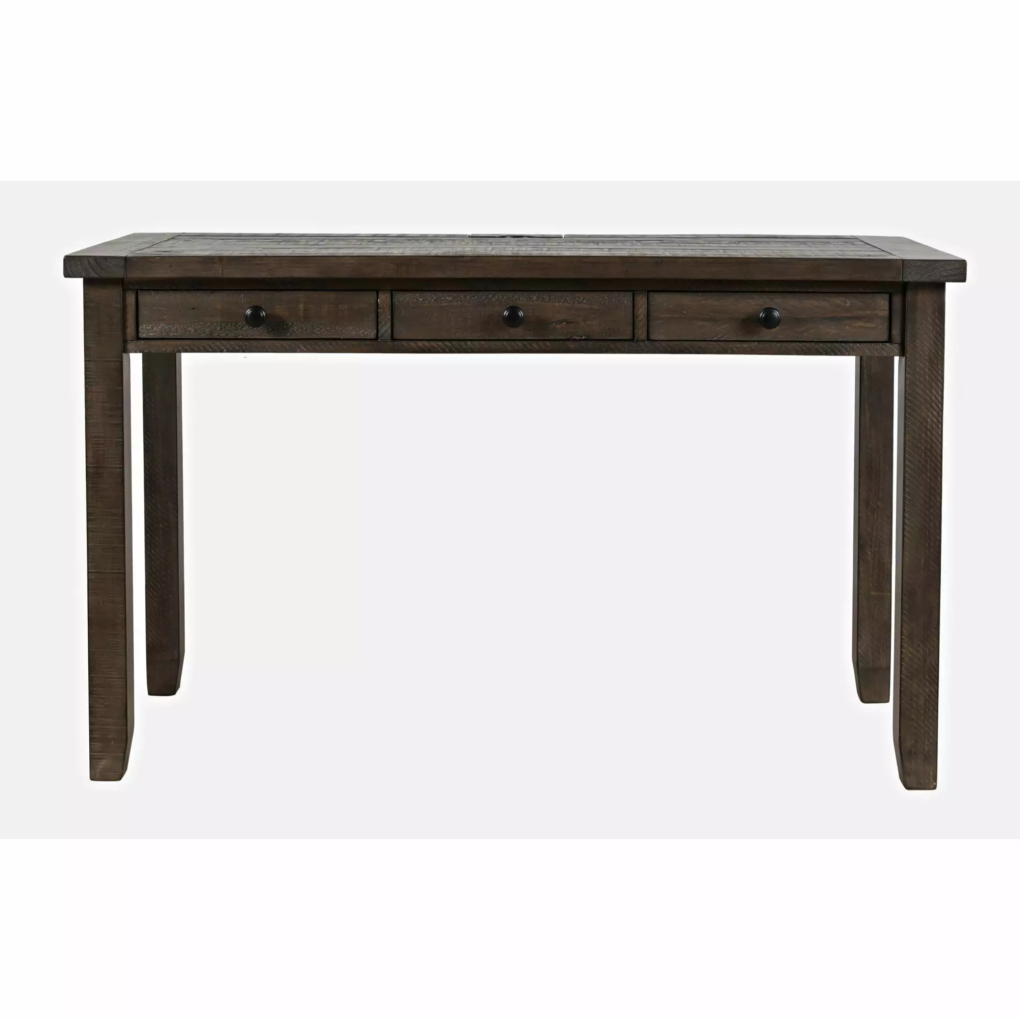 Jofran Madison County Rustic USB Charging Desk - Reclaimed Pine Farmhouse Home Office Desk JOFRAN INC.
