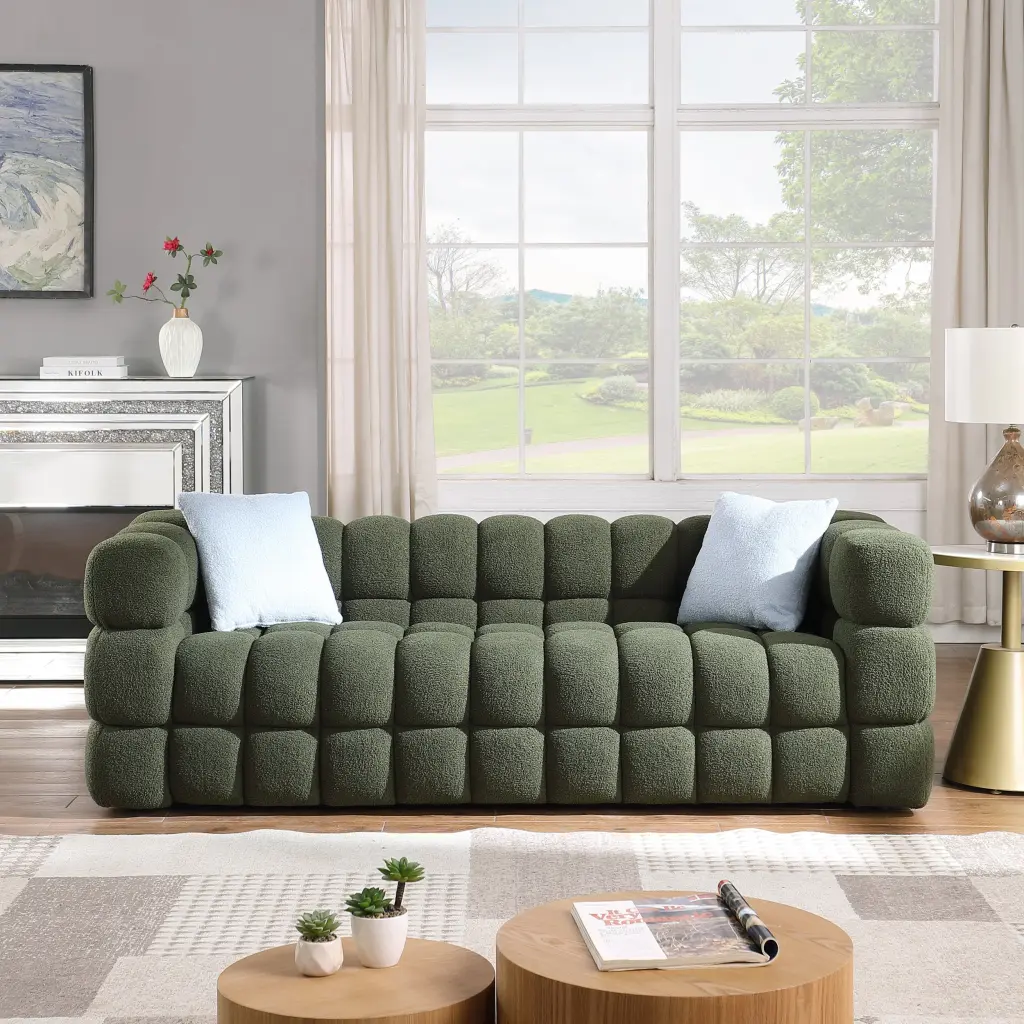 84.3 Length 35.83 Depth Human Body Structure Marsh Sofa USA People homarni furnishings inc.---w1099