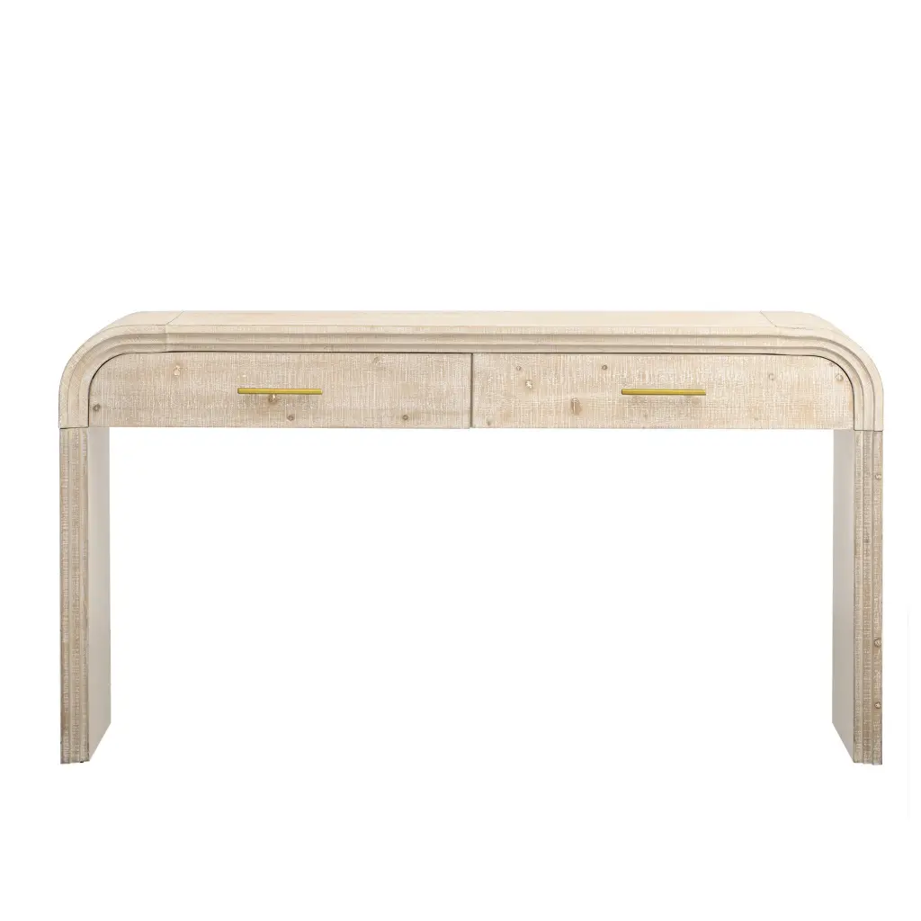 One Kind Retro Sectional Three Piece Set Sideboard and Console Table rnb