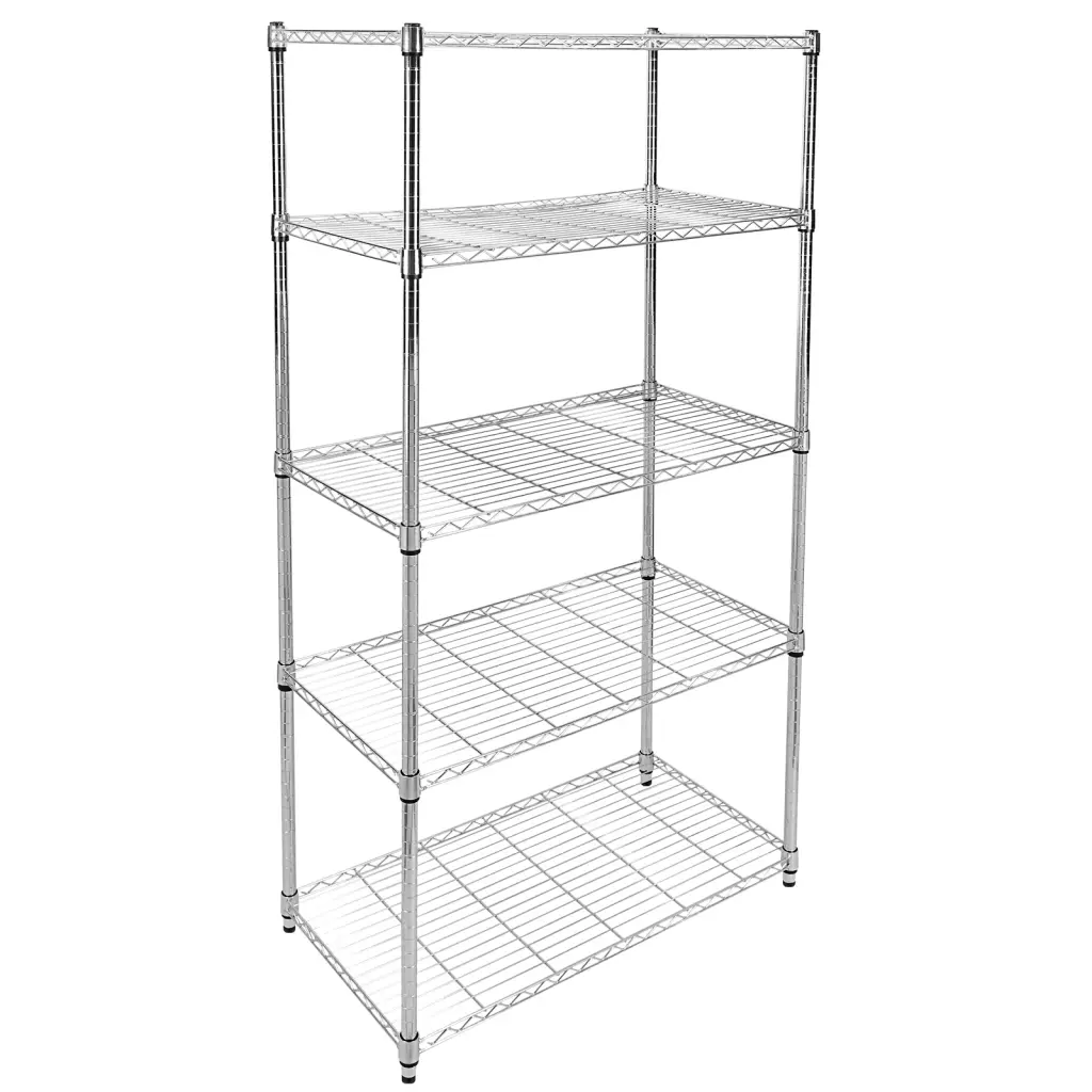 Heavy Duty 5 Shelf Shelving Unit 35D x 18W x 70H w1134dhs