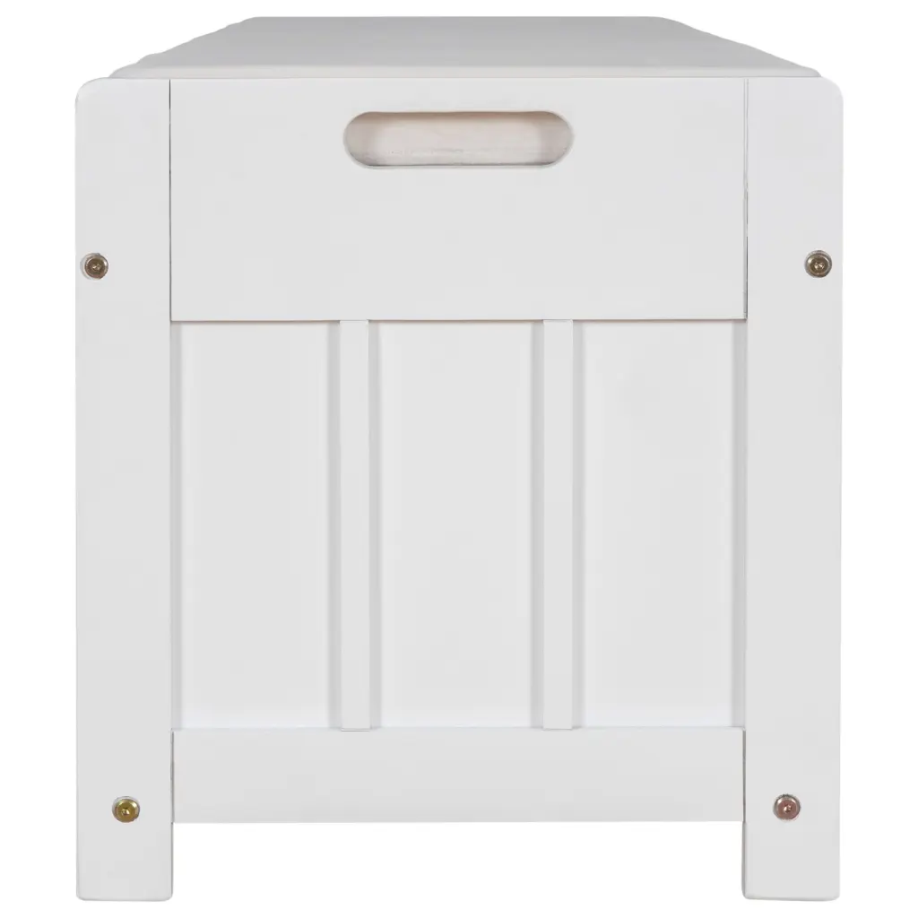 Storage Bench 3 Shutter Doors and Removable Cushion rnb