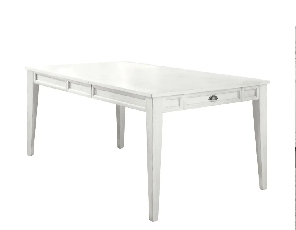 Cayla Table White Wood Modern Side Table steve silver furniture