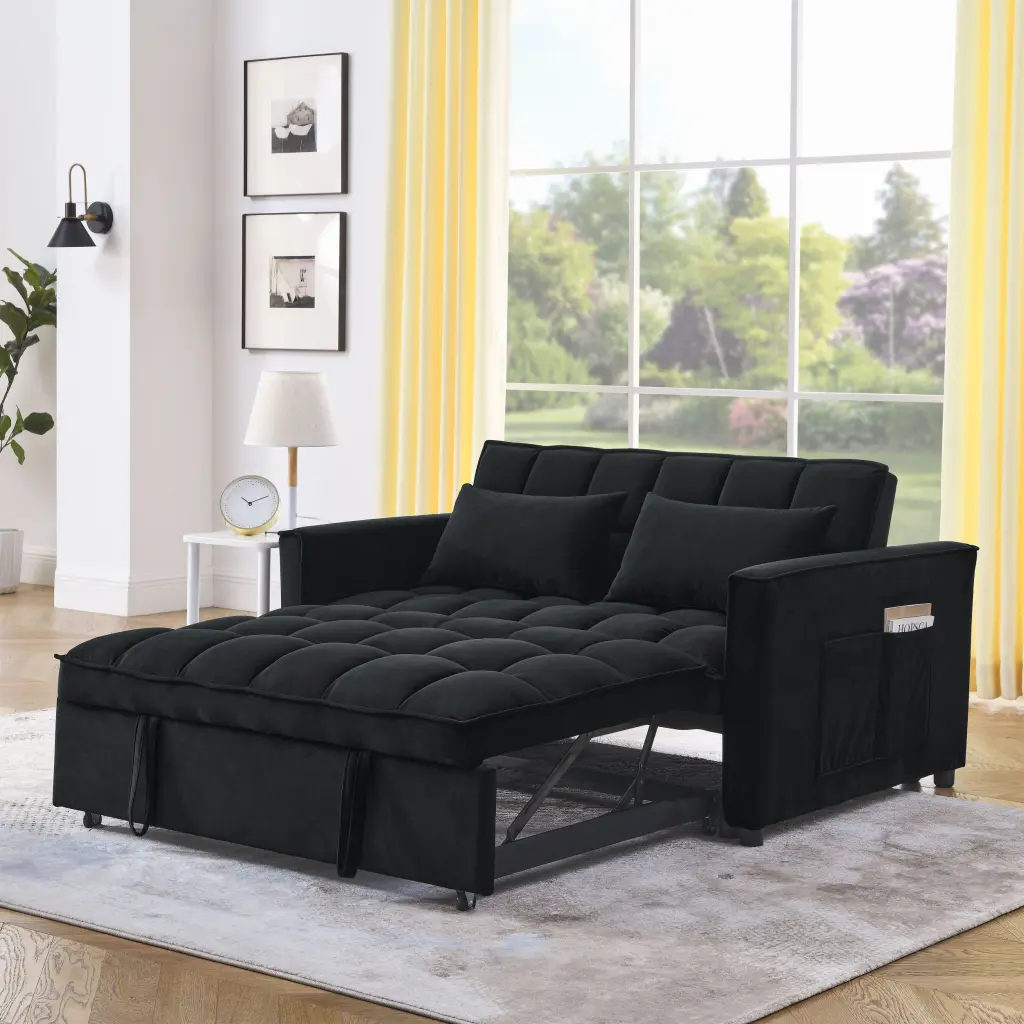 Sleeper Sofa Convertible Sofa Recliner Bed 3 1 3 Position Adjustable lucky fortune