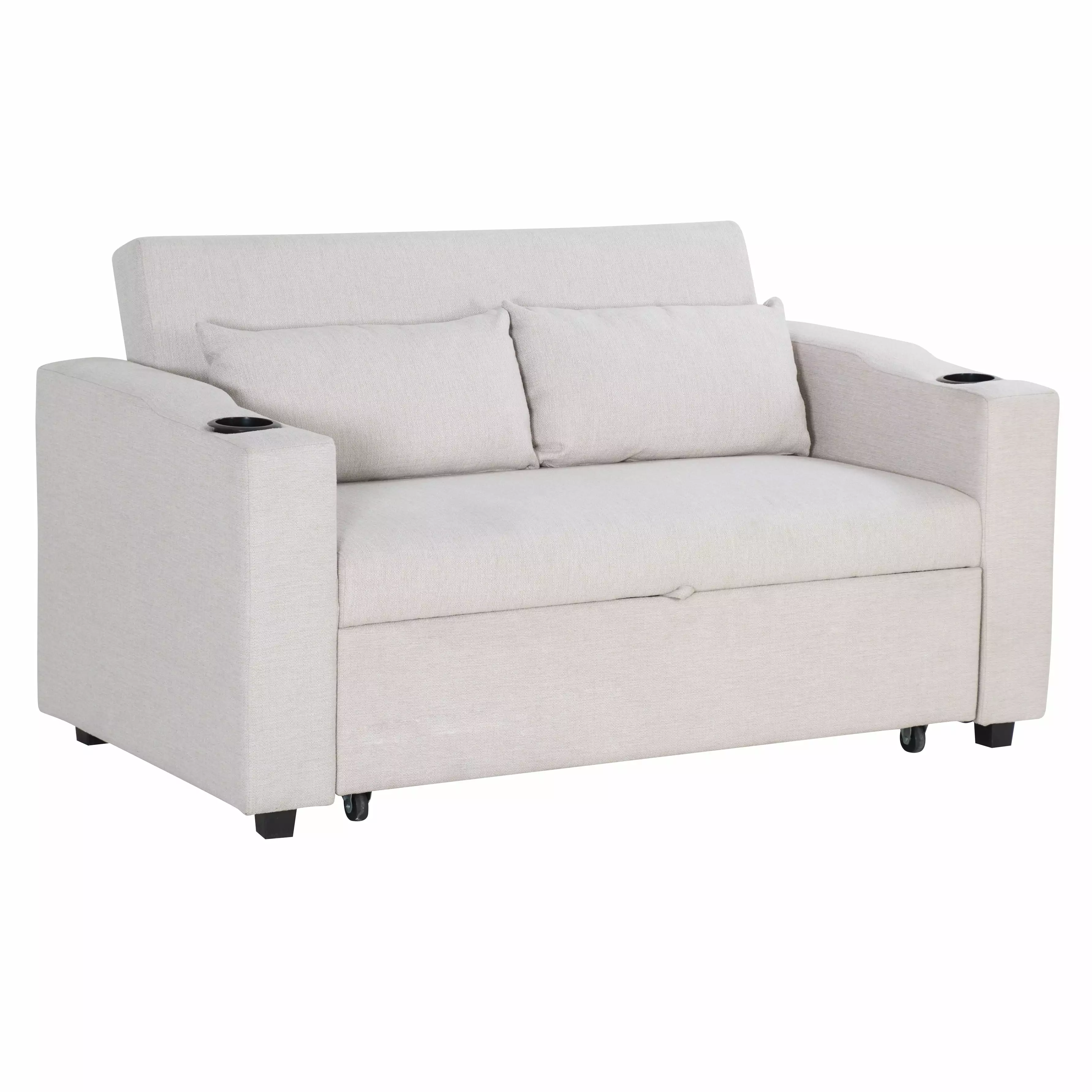 Linon Soren Sofa Bed Gray