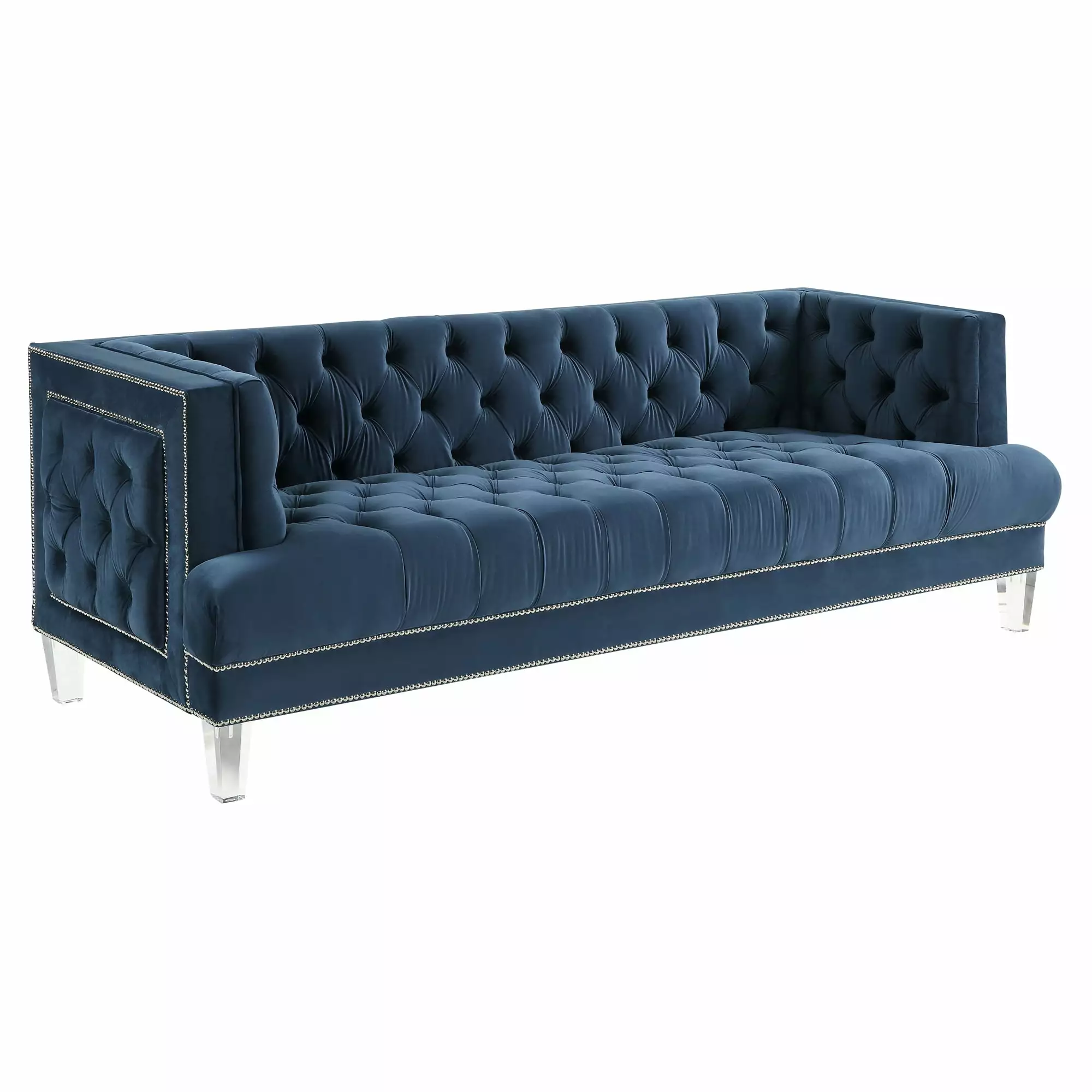 ACME Ansario Blue Sofa Acme Furniture